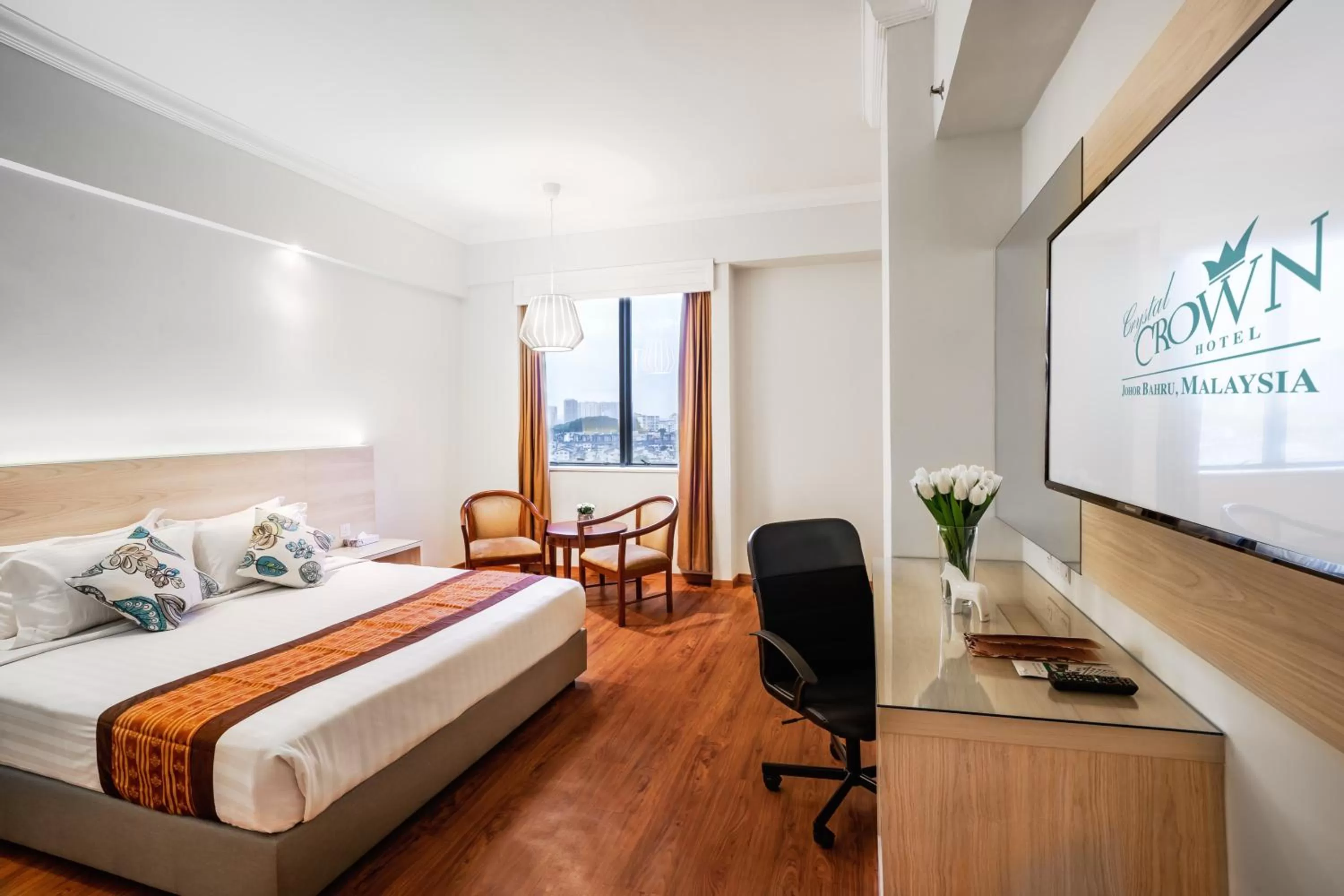 Photo of the whole room, Bed in Crystal Crown Hotel JB