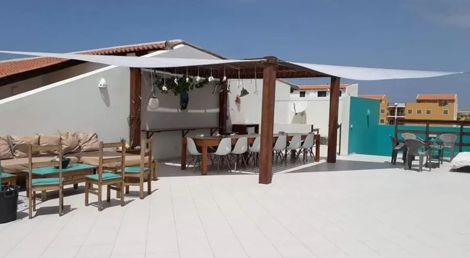 Balcony/Terrace in B&B Sereia Azul Boa Vista