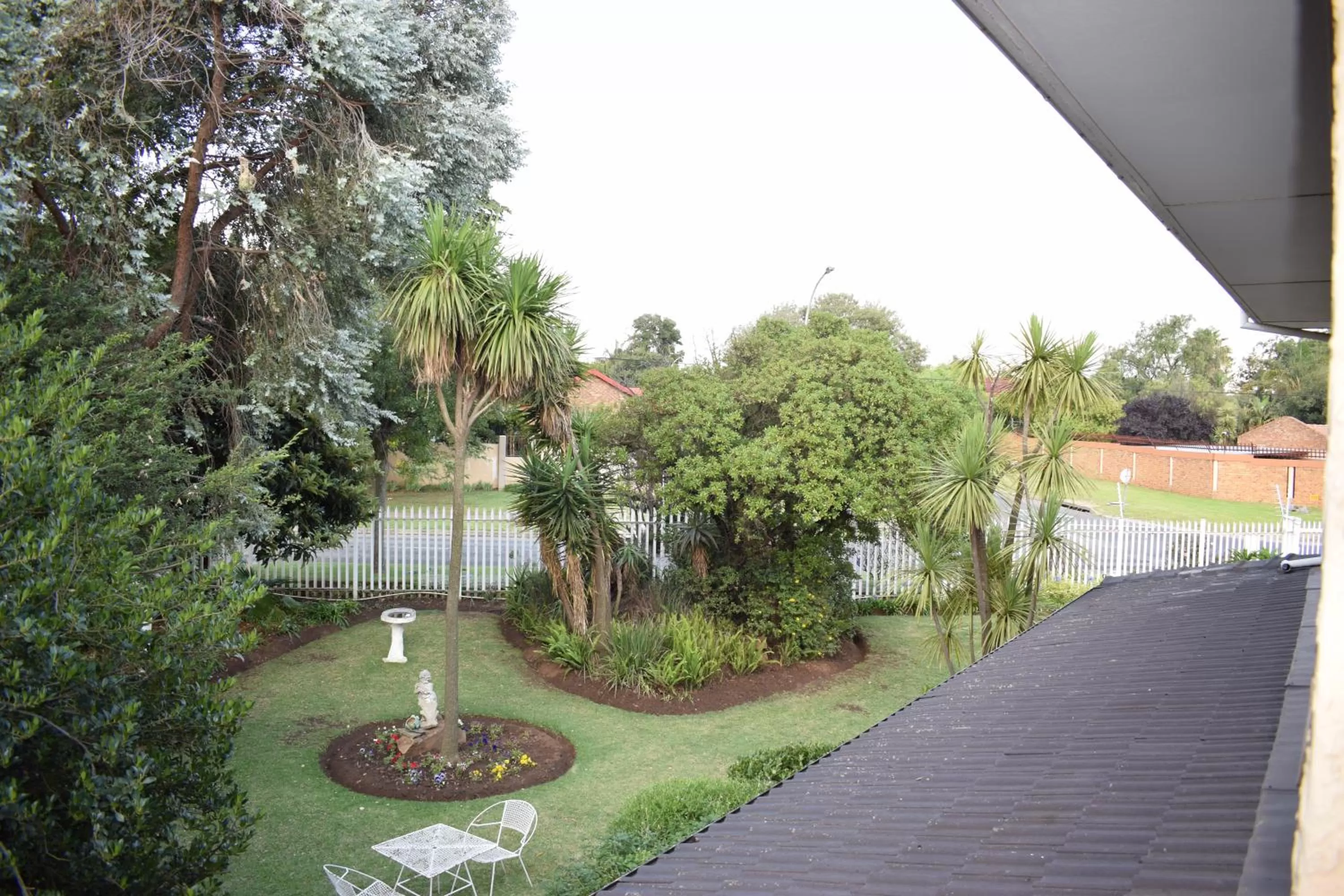 Garden view in Moye Guest House