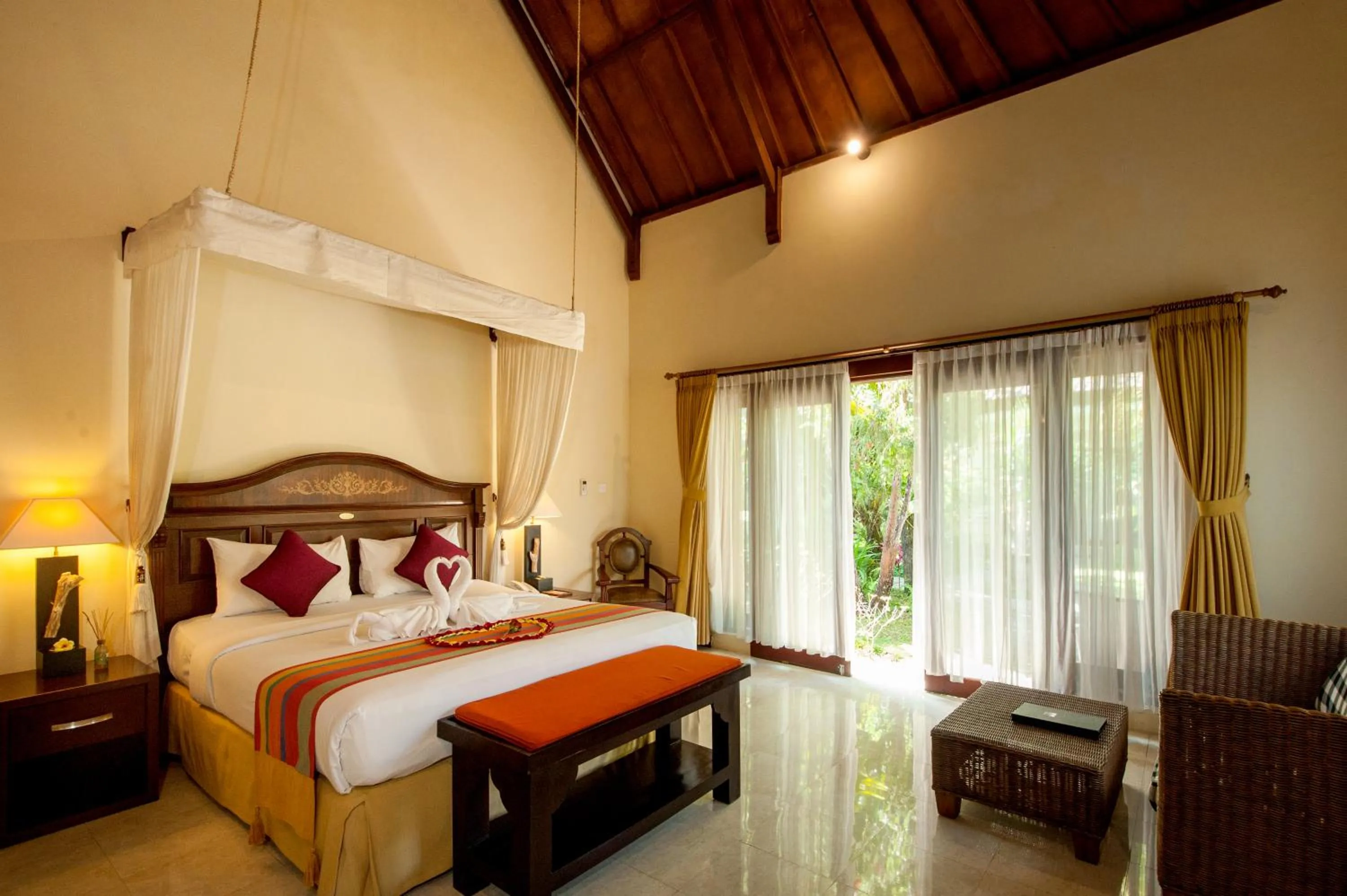 Bedroom in Beji Ubud Resort