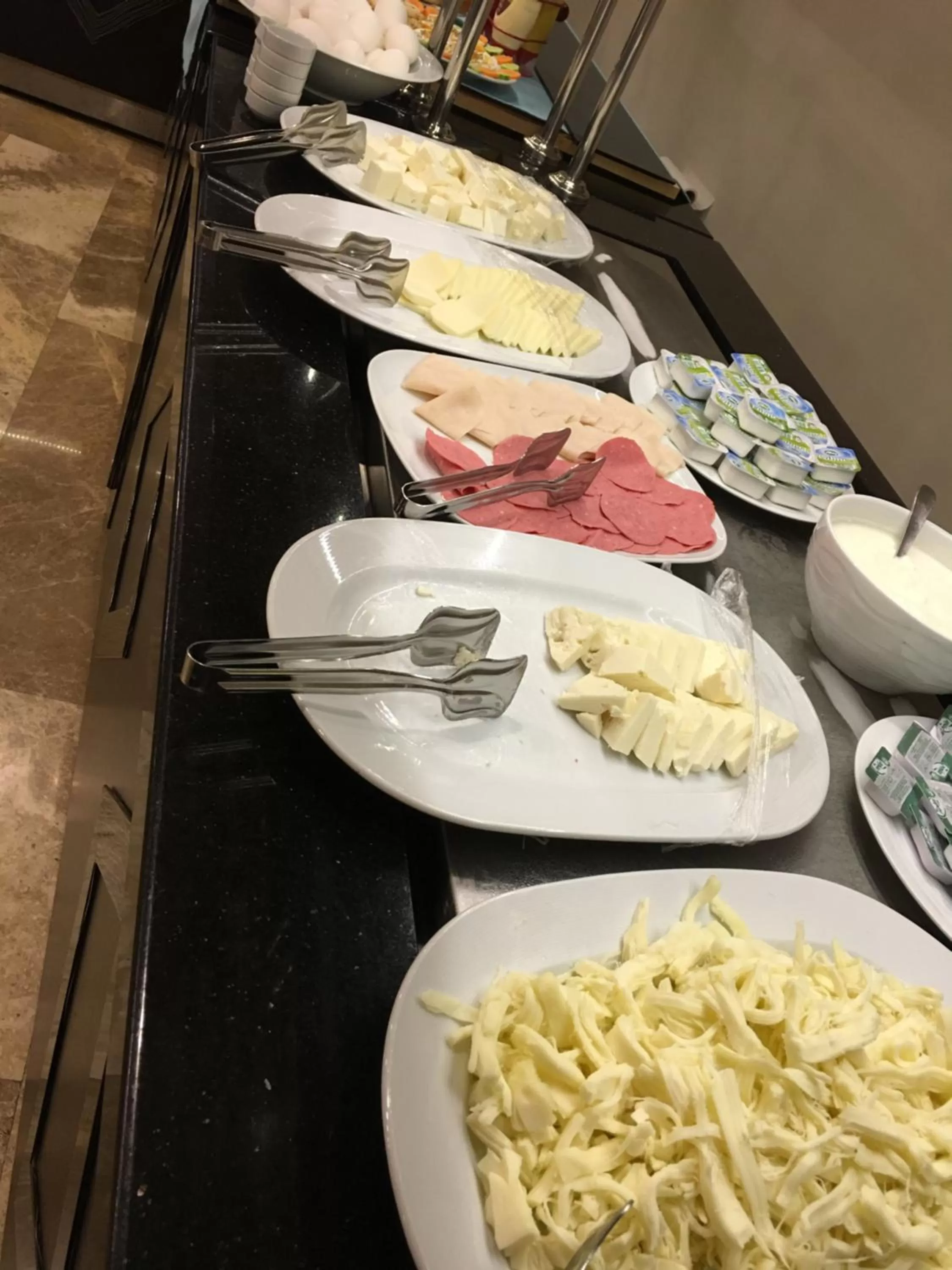 Buffet breakfast in Ayhan Hotel