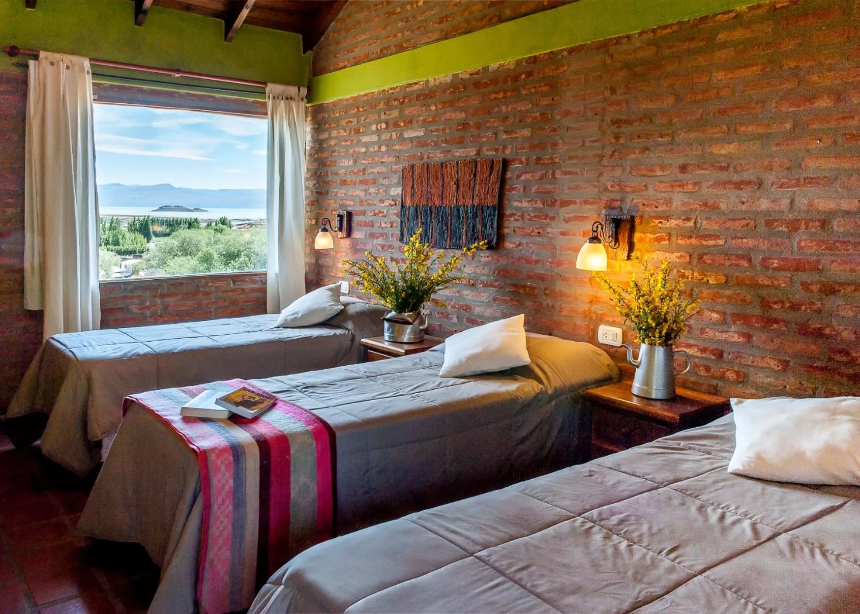 Bed in Posada Larsen