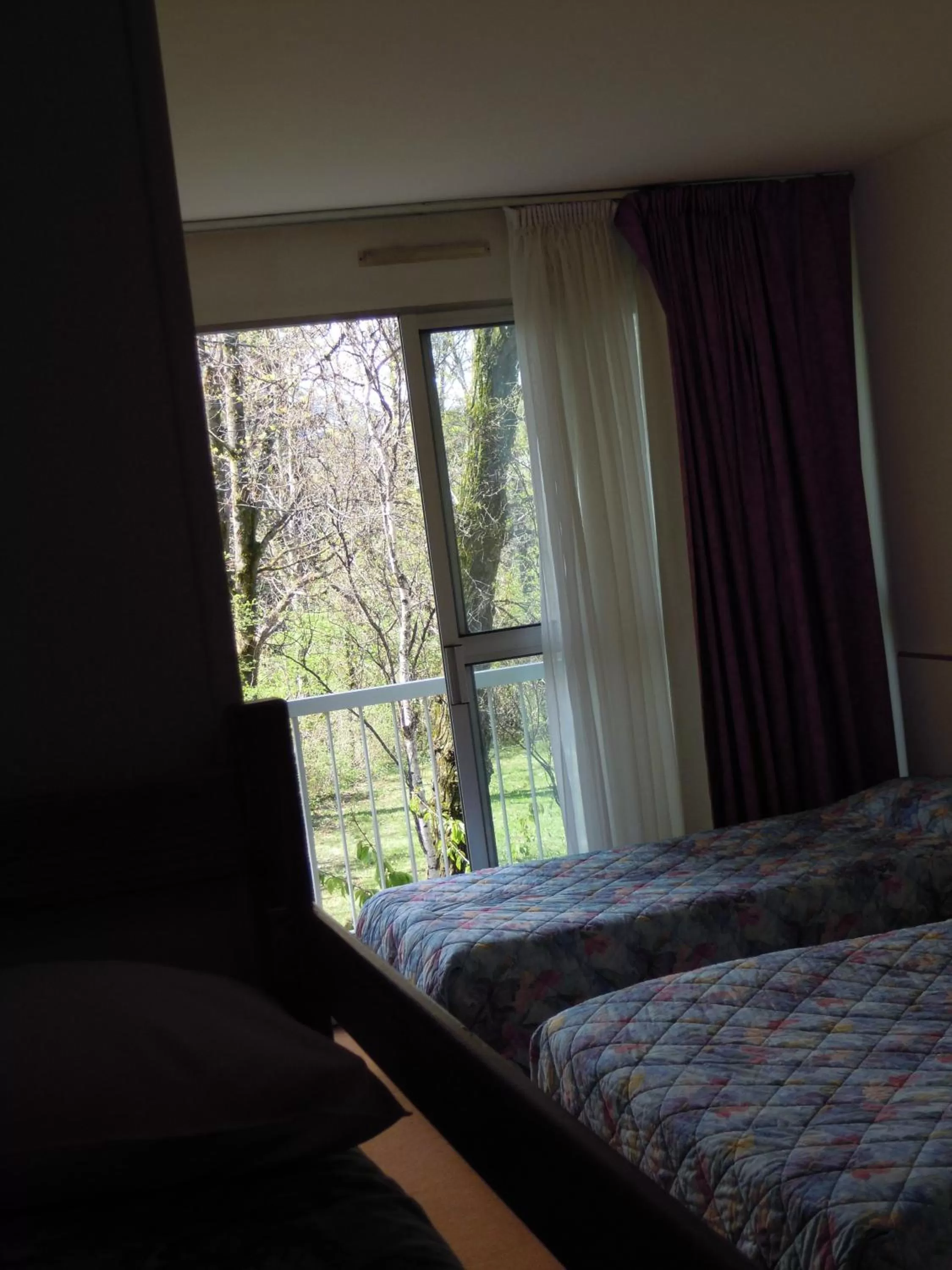 Photo of the whole room, Bed in Hôtel Restaurant Pavillon Carina