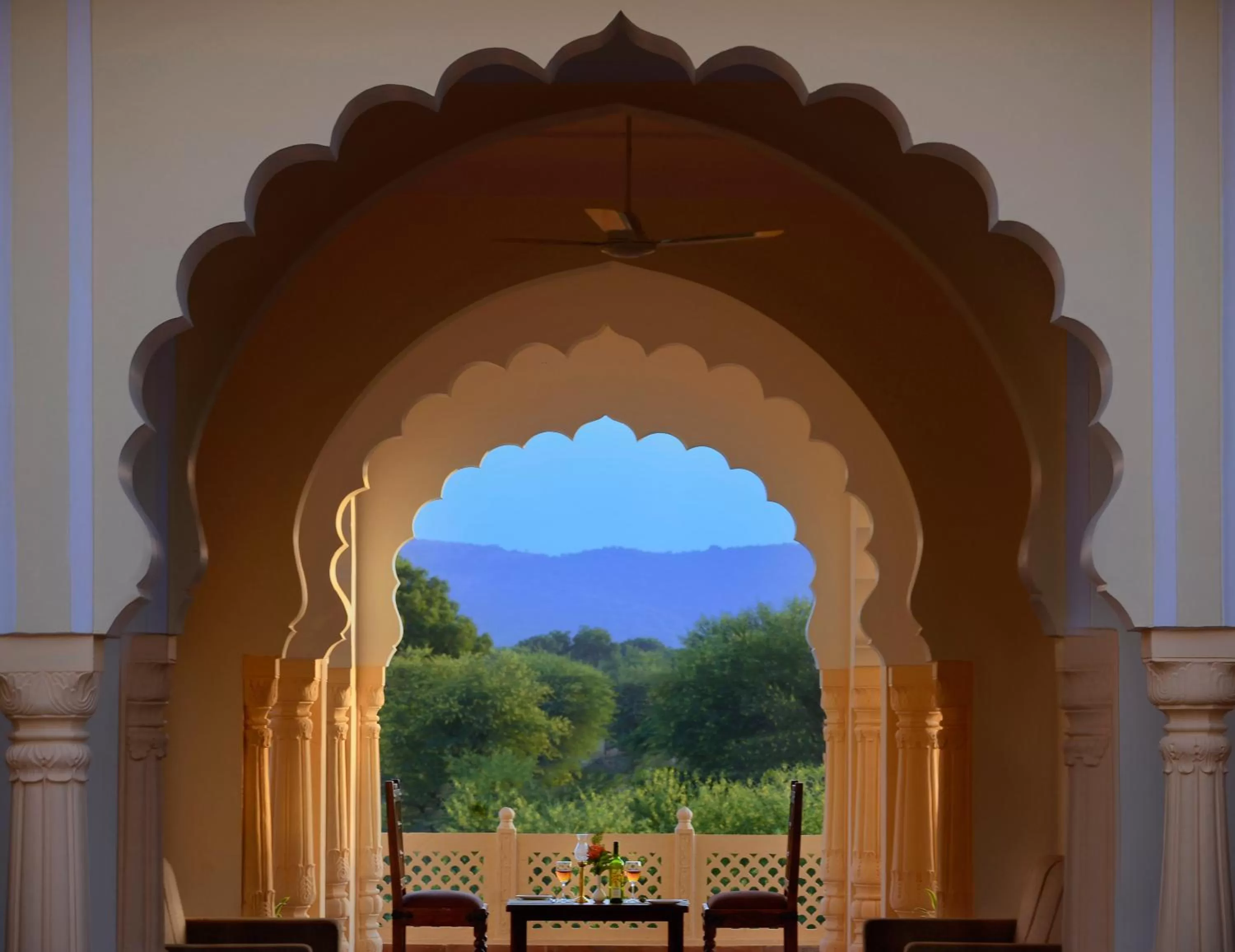 Bird's eye view in Ranthambhore Heritage Haveli