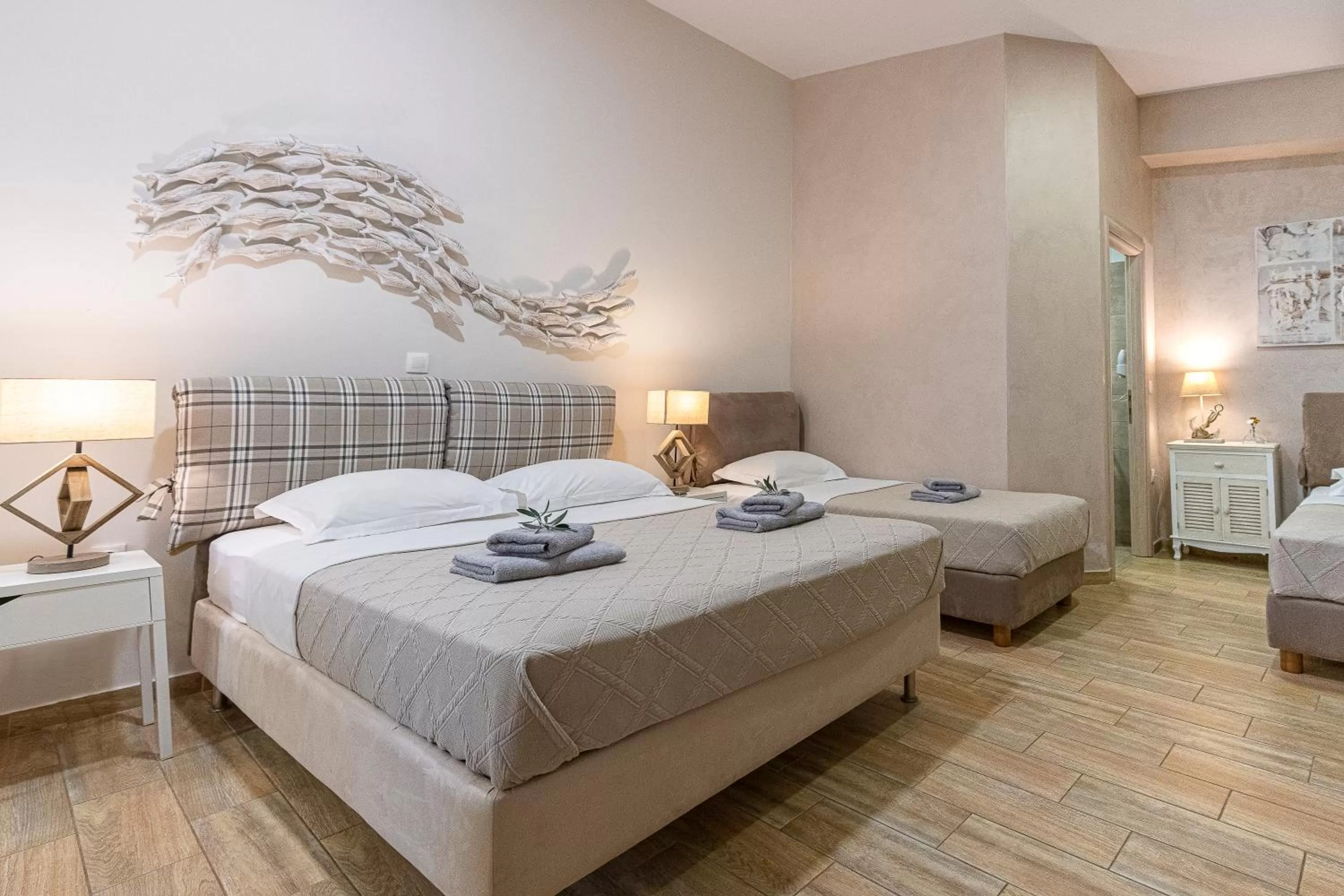 Bed in Comfort Stay Athens Airport Hotel - FREE shuttle from and to the airport