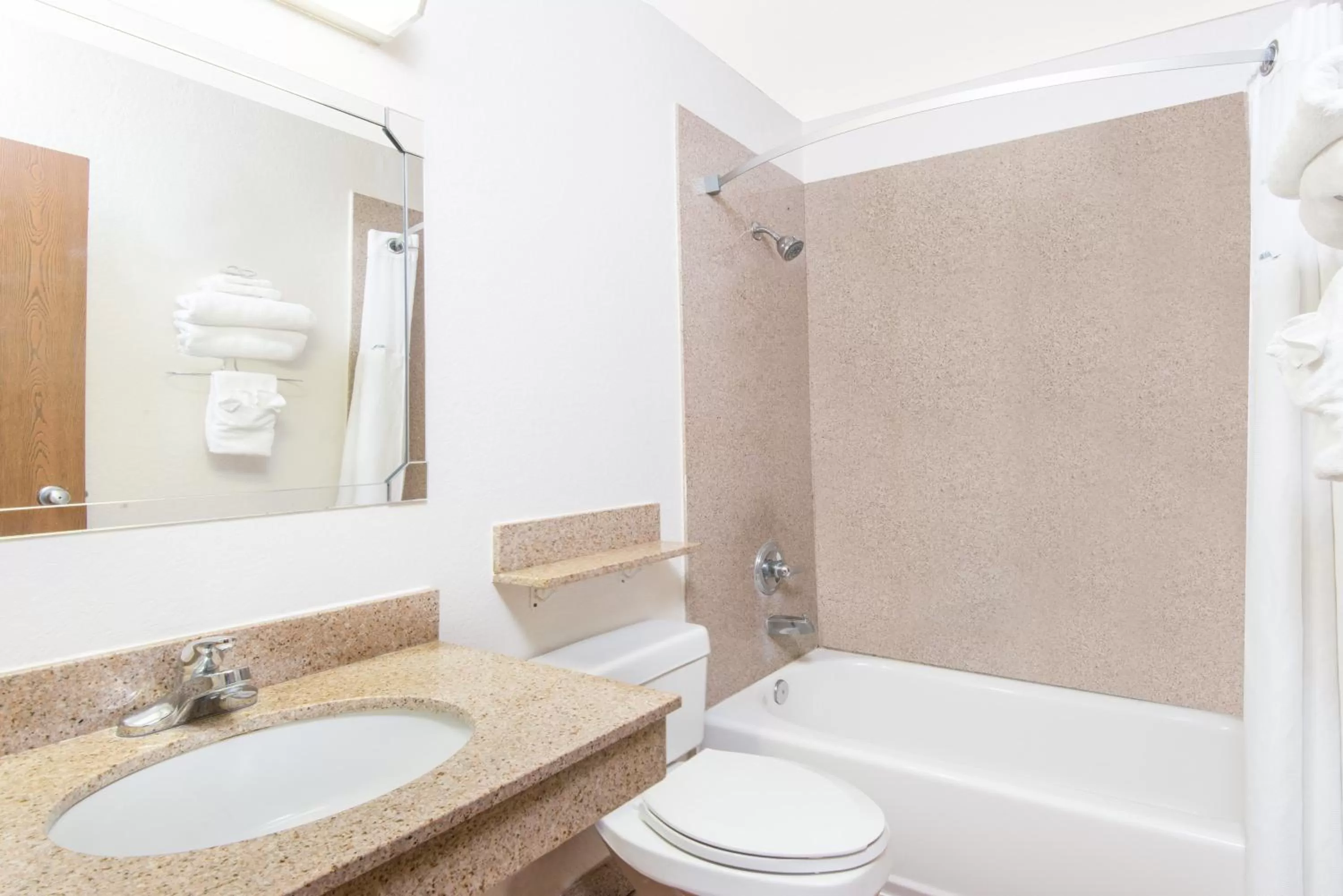 Bathroom in Super 8 by Wyndham Santa Rosa