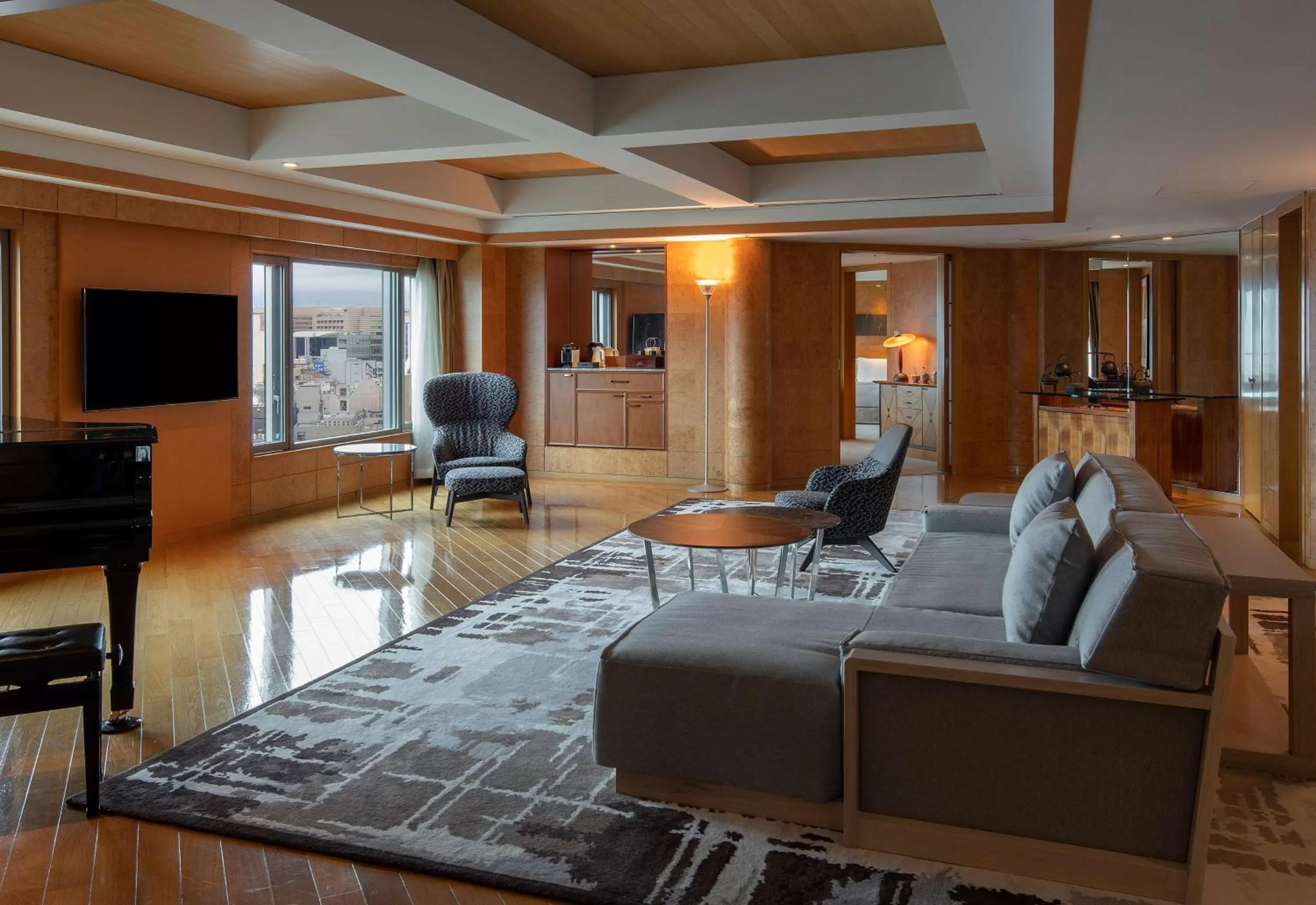Living room in Grand Hyatt Fukuoka