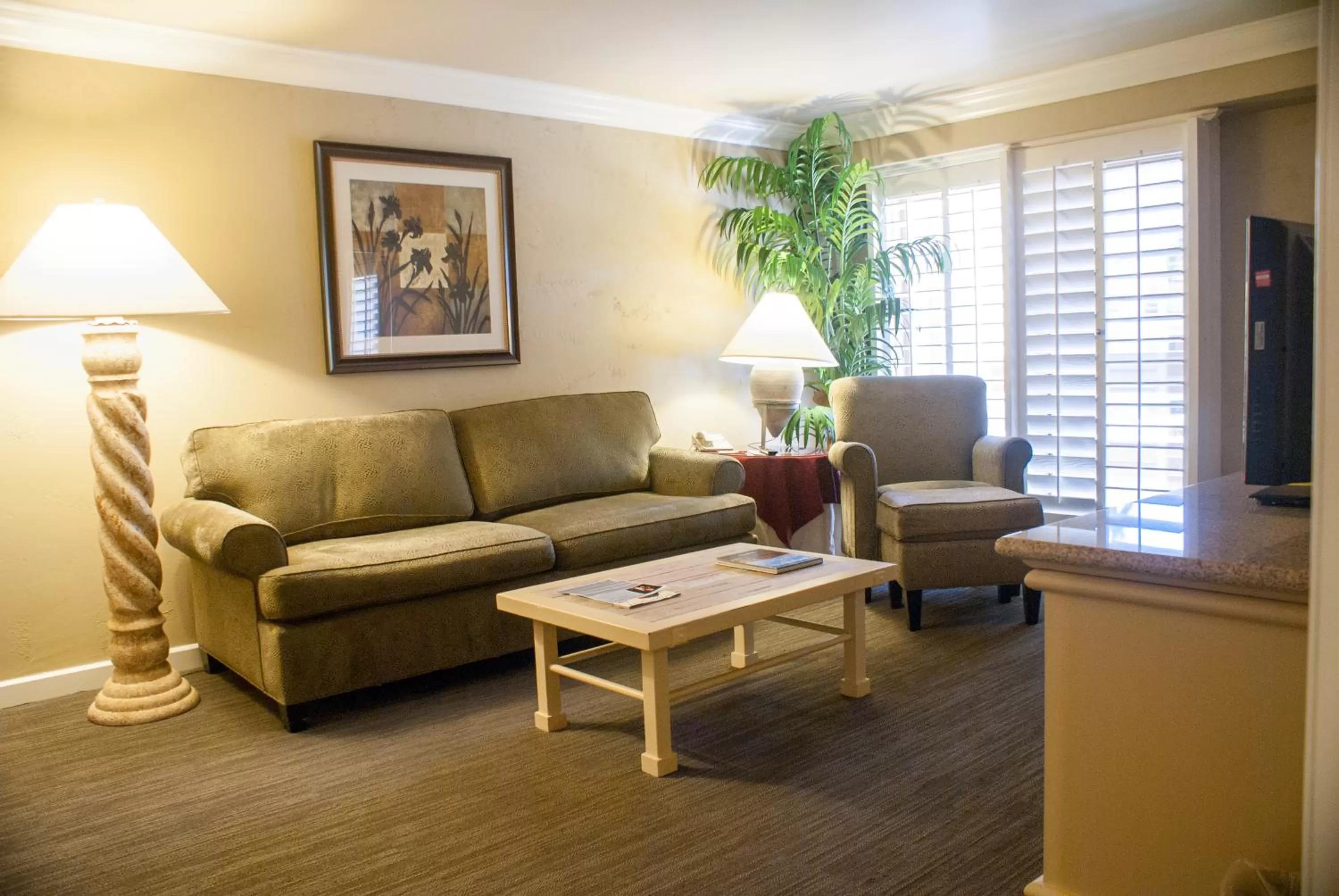 Seating area in Indian Wells Resort Hotel