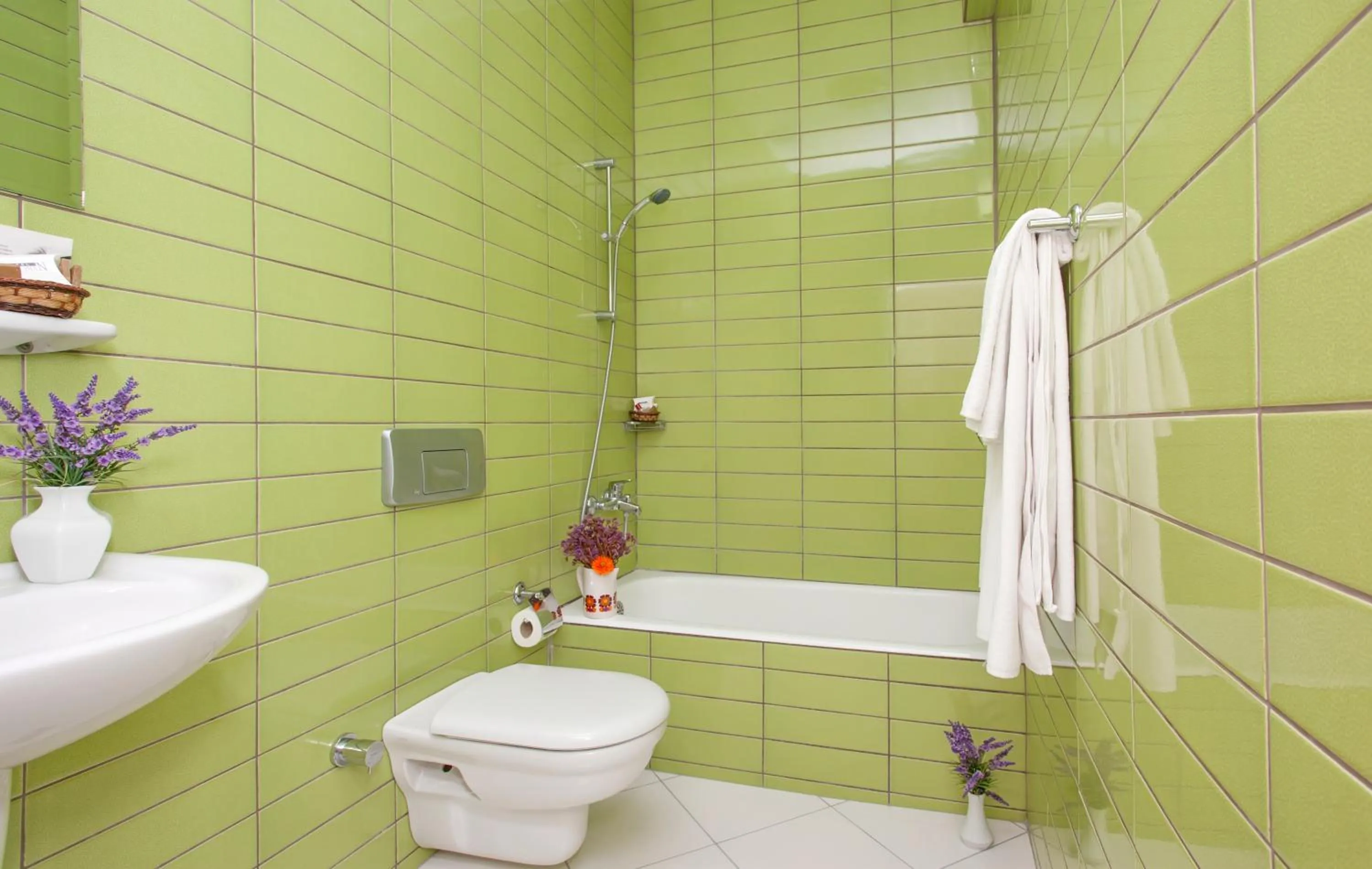 Toilet in Turkoman Hotel