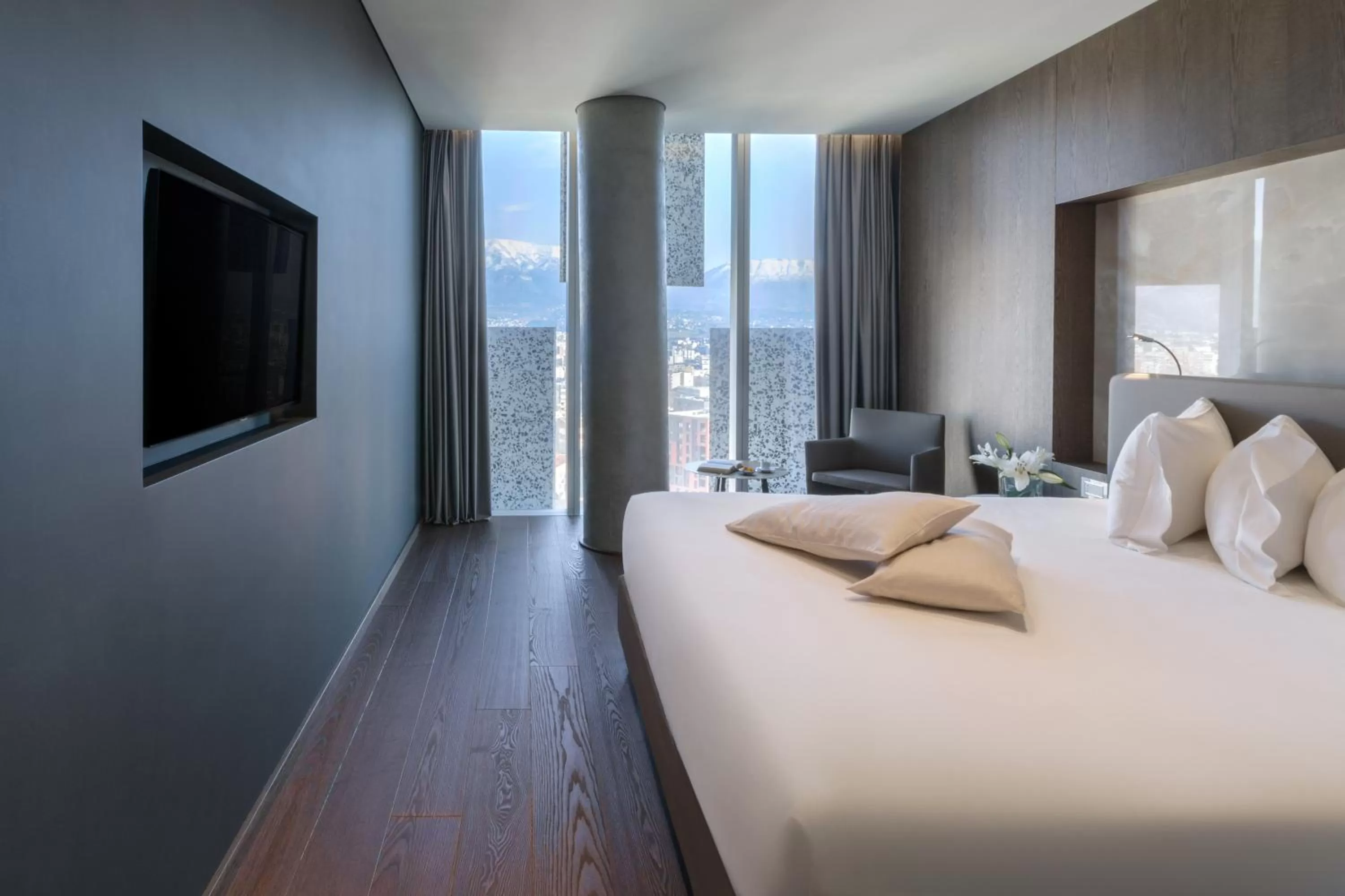 Photo of the whole room, Bed in Maritim Hotel Plaza Tirana