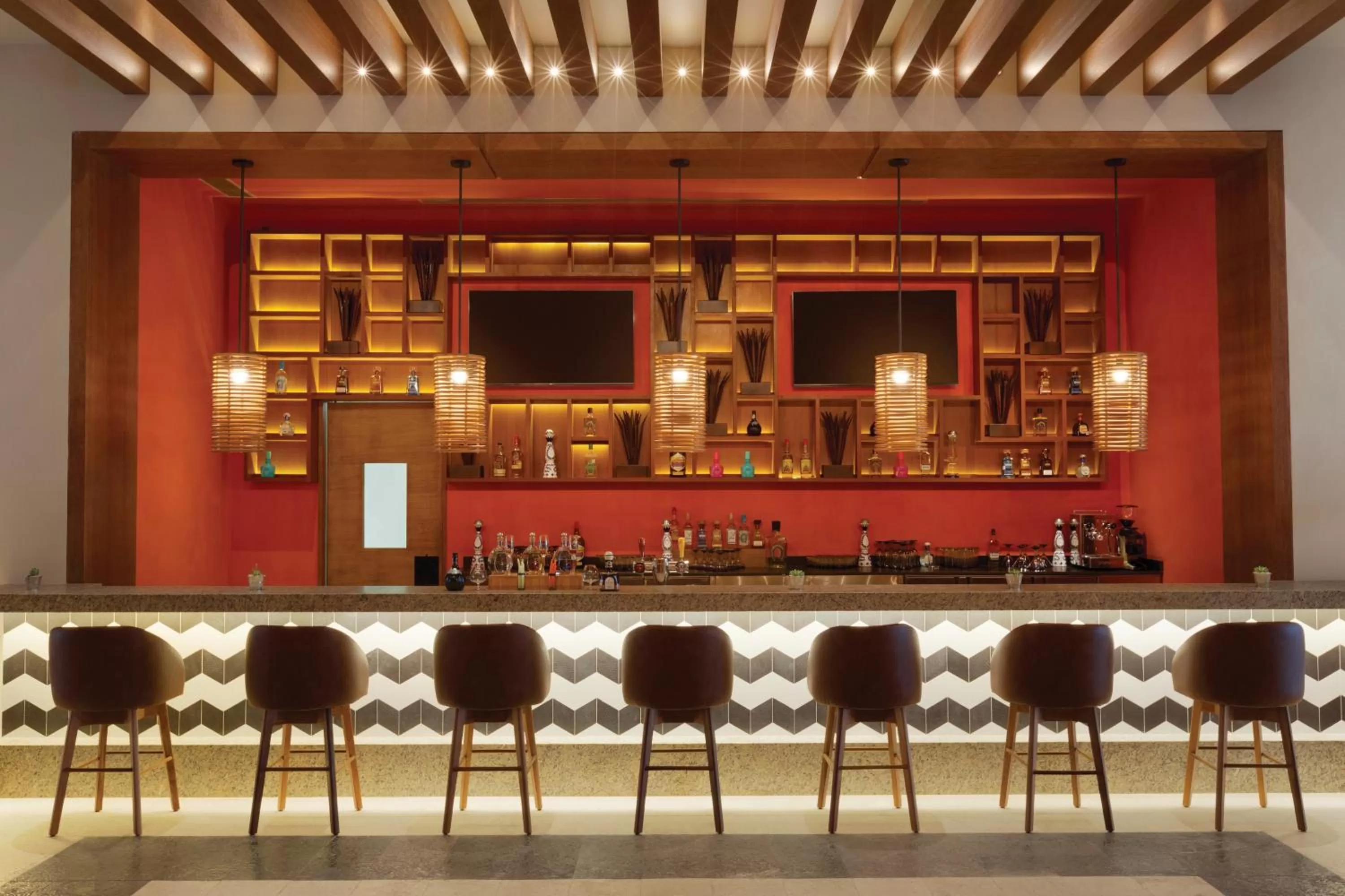 Lounge or bar in Hyatt Ziva Cancun All-Inclusive