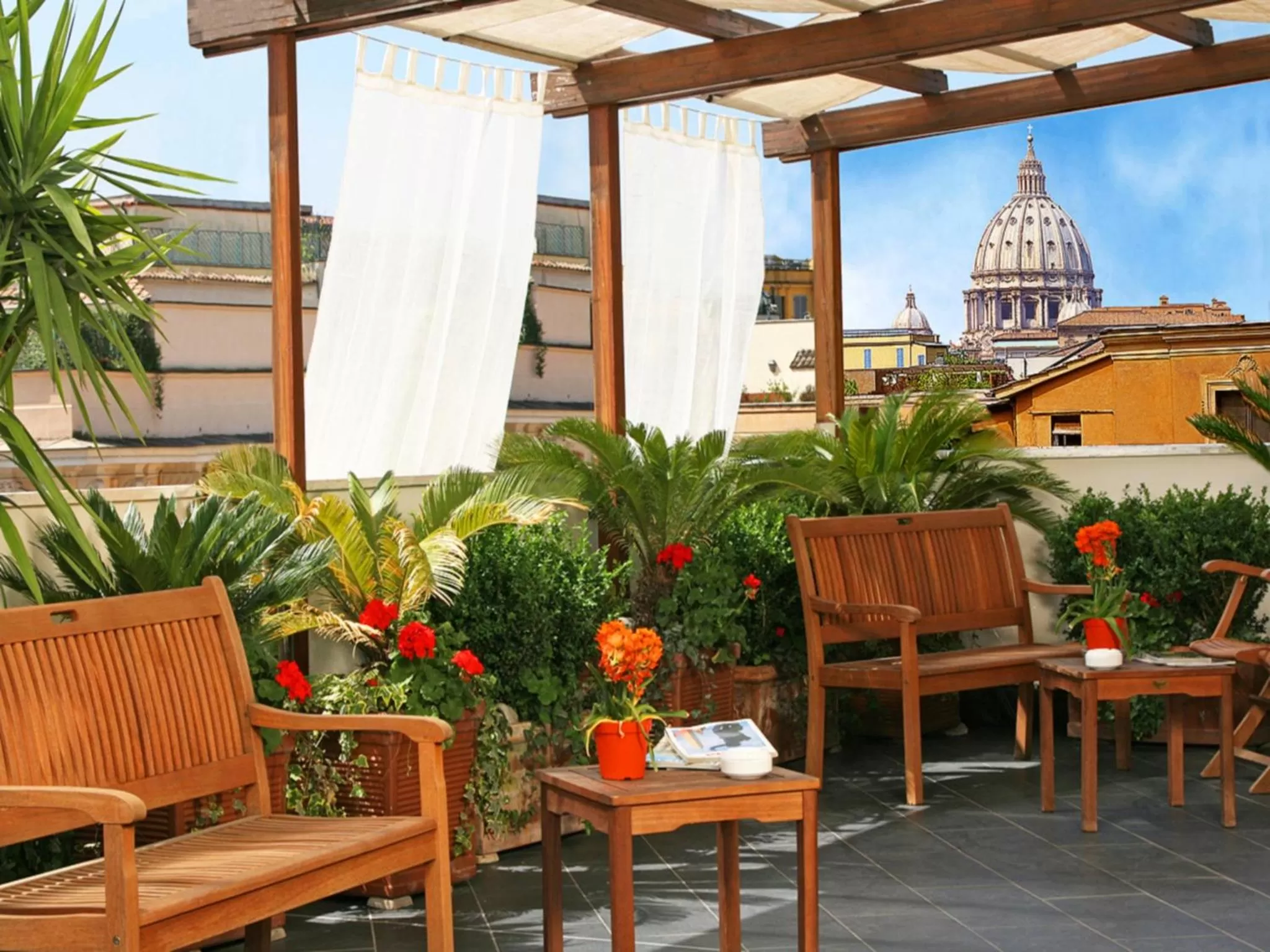 Balcony/Terrace in Hotel Arcangelo