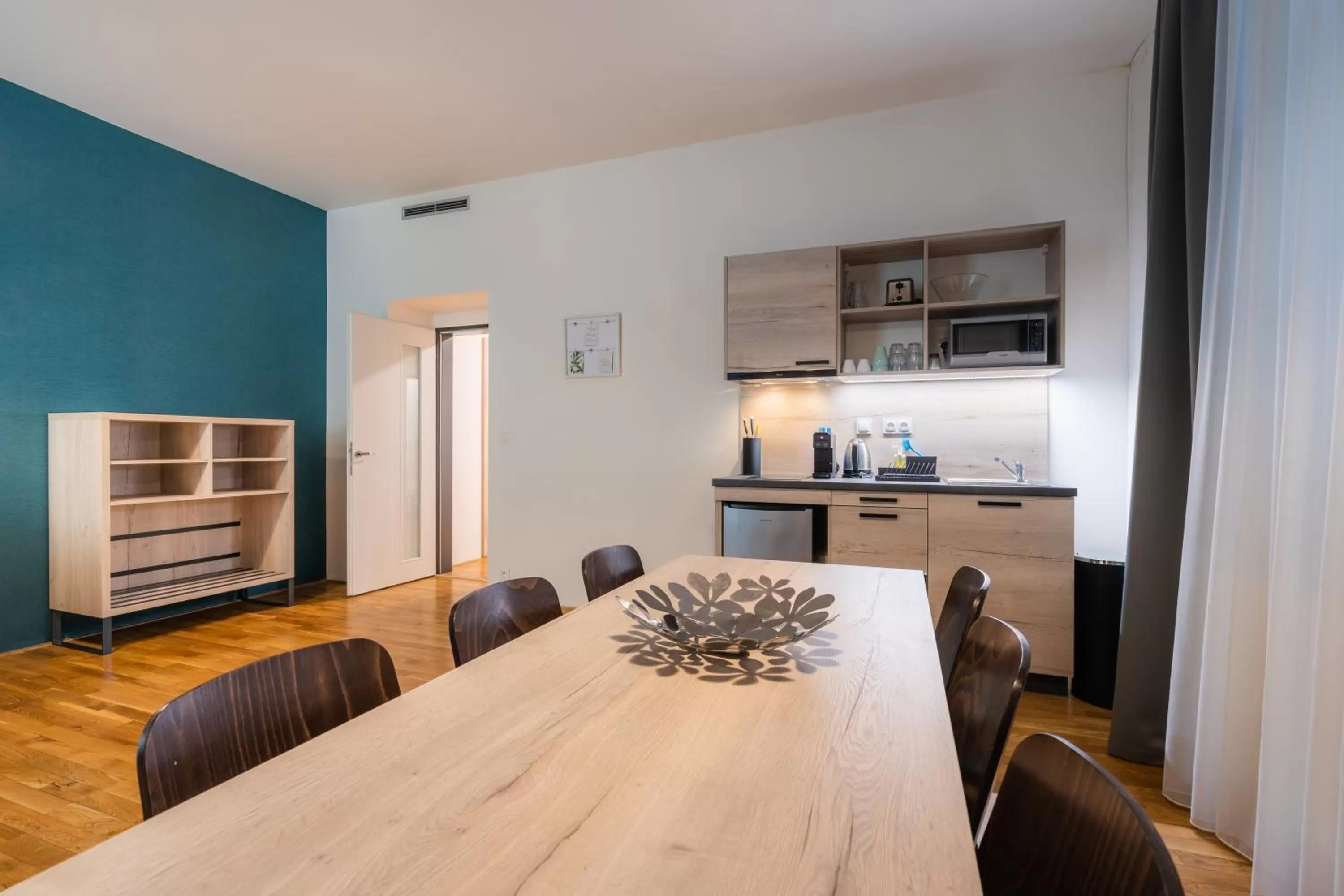 Kitchen or kitchenette in EA ApartHotel Melantrich