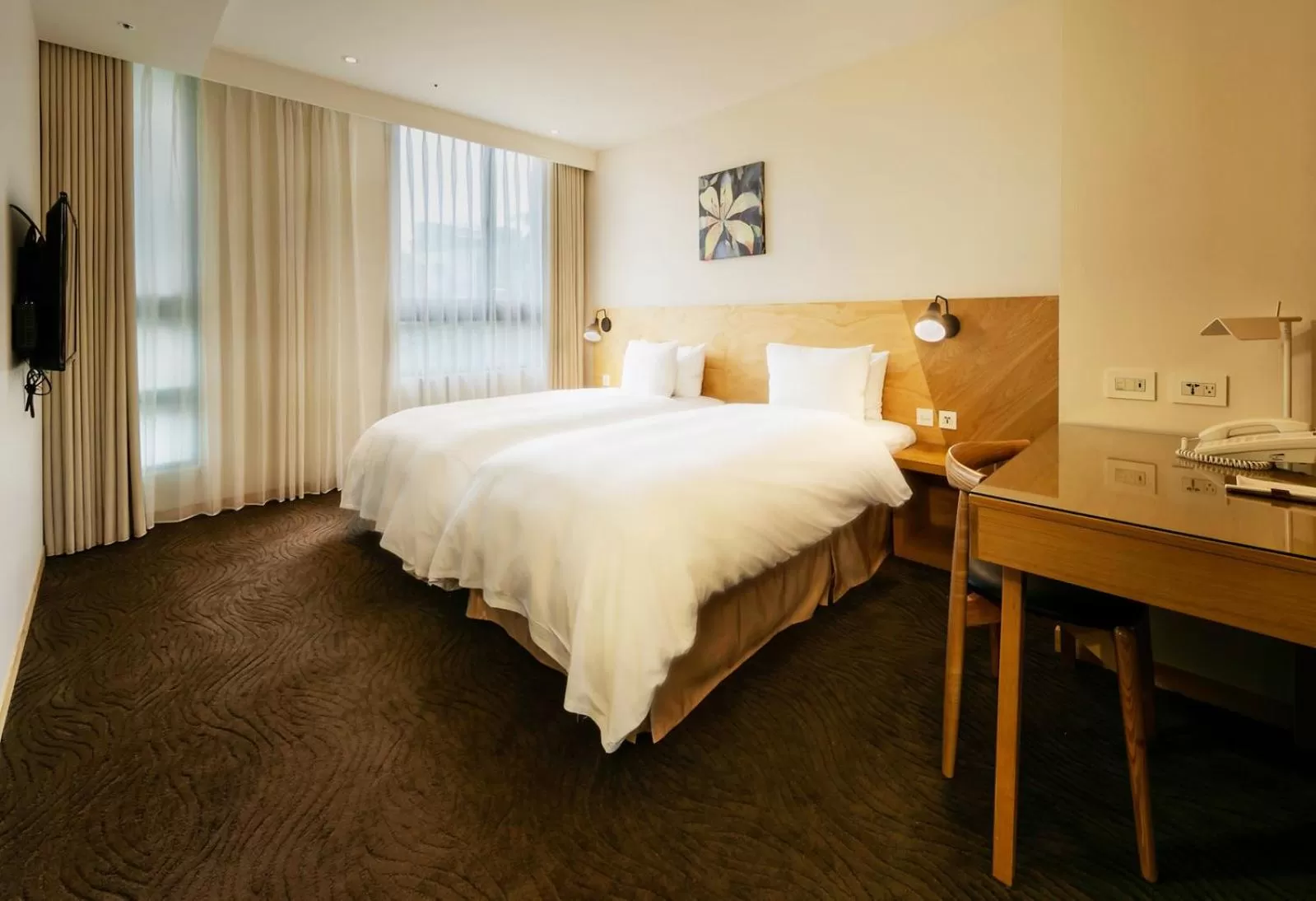 Accessible Twin Room in Green World NanGang