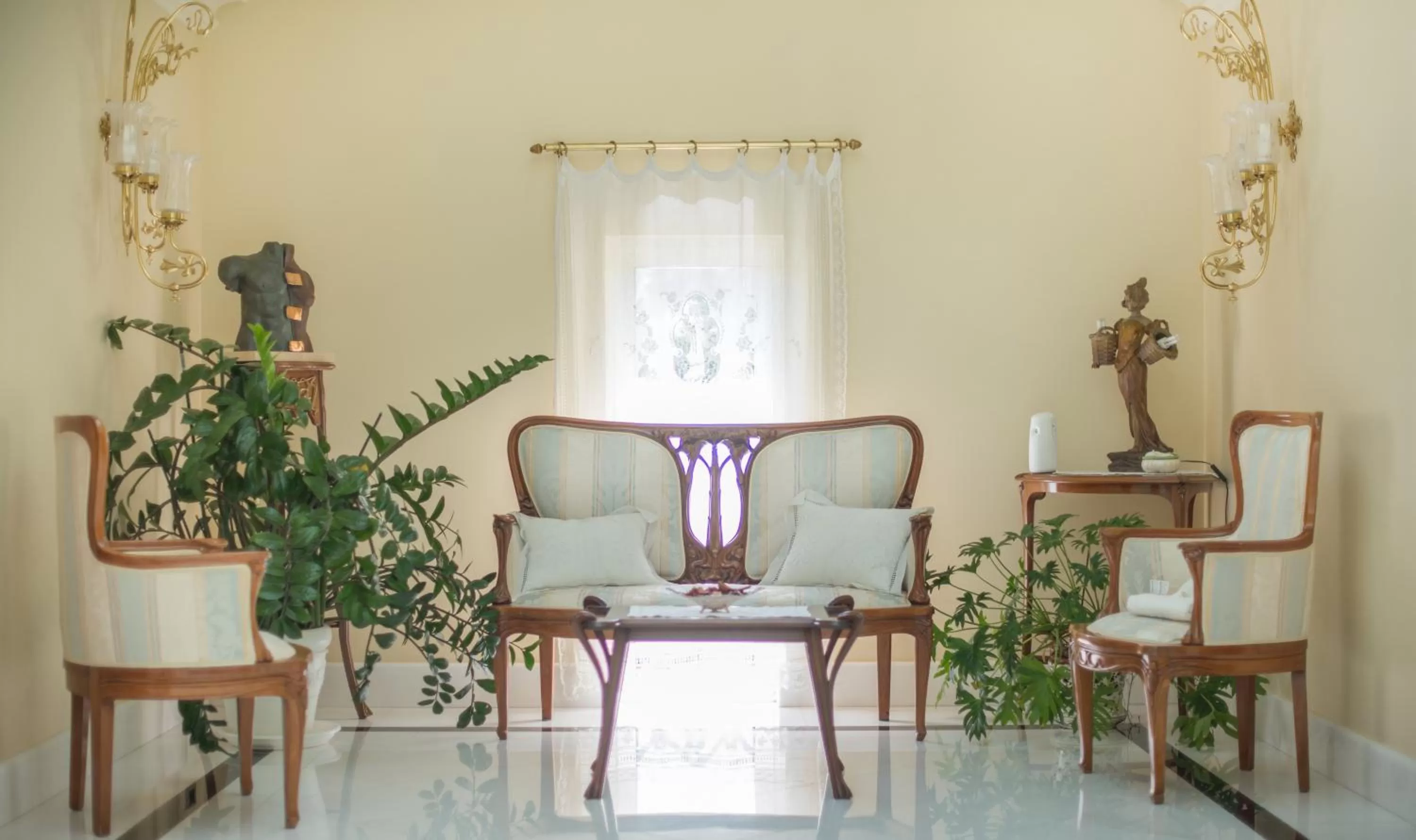 Decorative detail in Hotel Boutique Edelweiss La Garriga