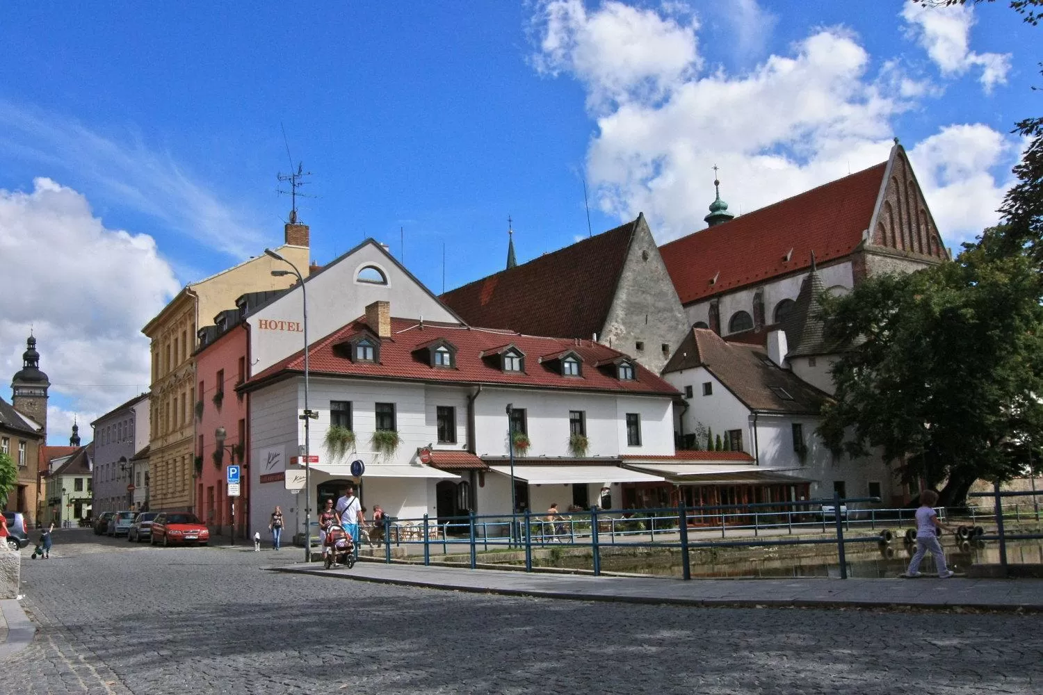 Property building in Hotel Klika