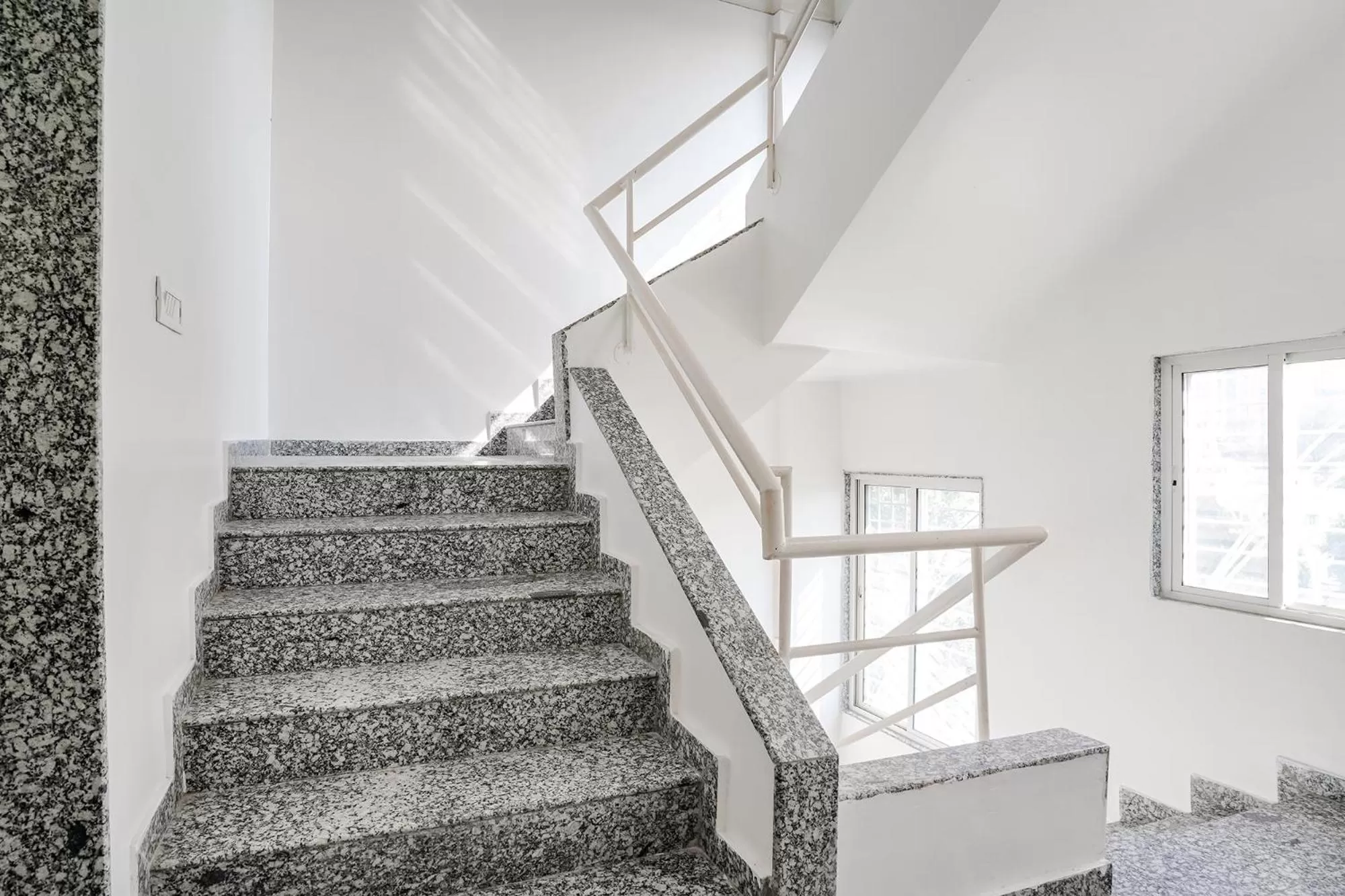 Lobby or reception in FabHotel Omkar Executive