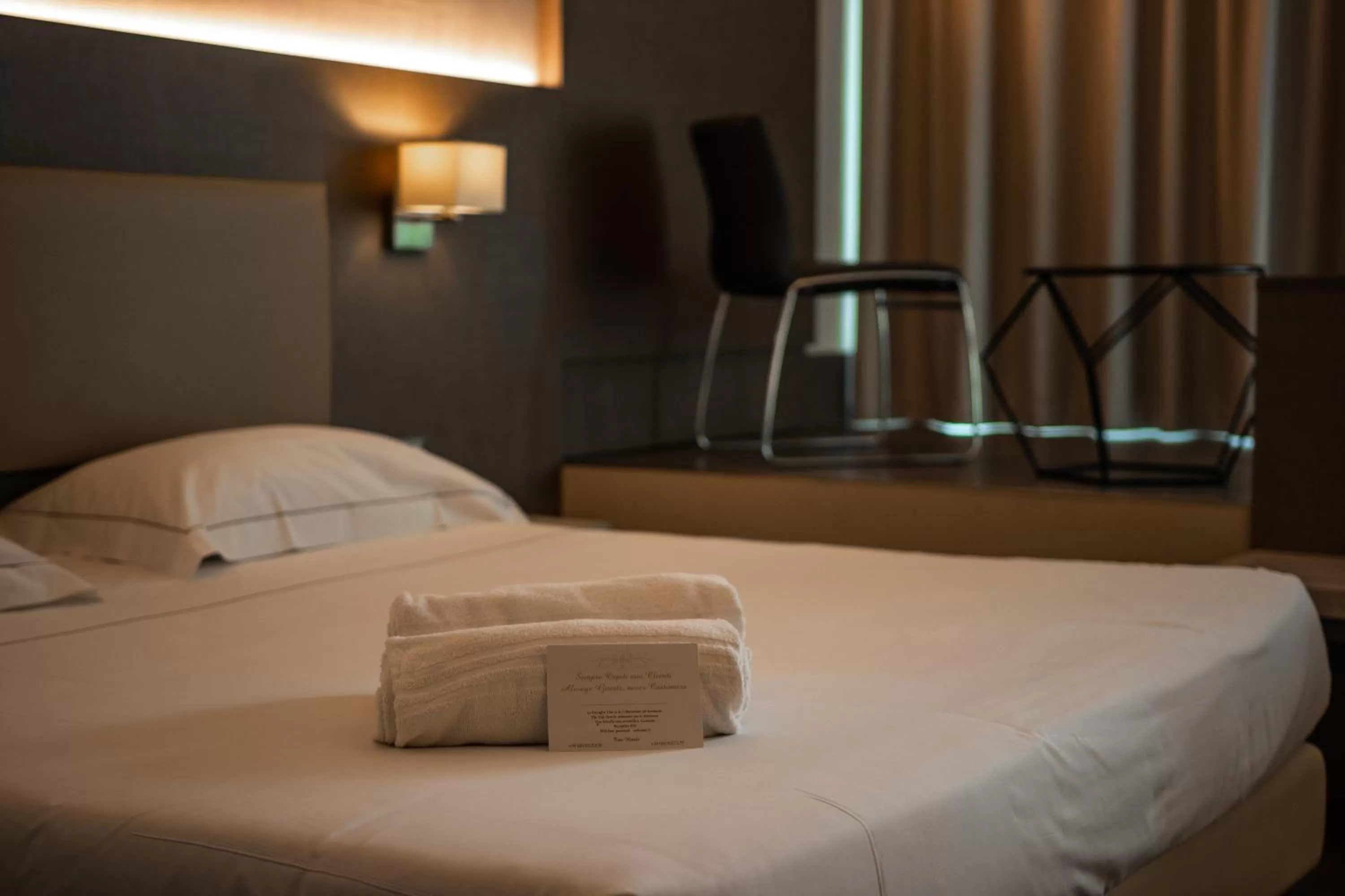 Bedroom, Bed in Poggio Hotel