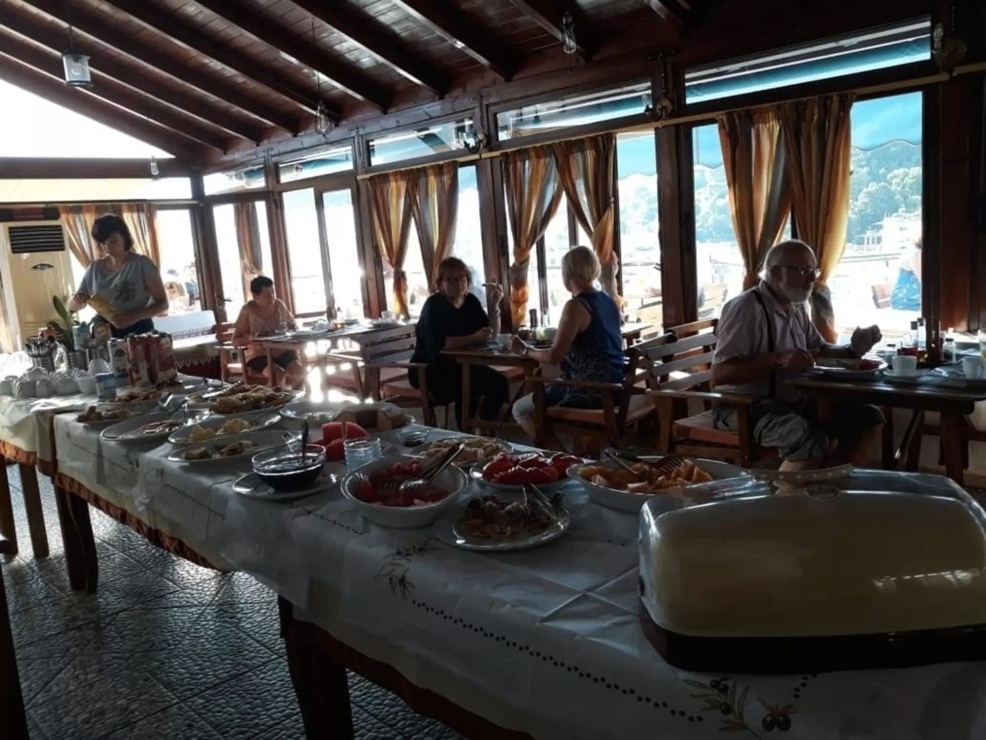 City view, Restaurant/Places to Eat in Hotel The First