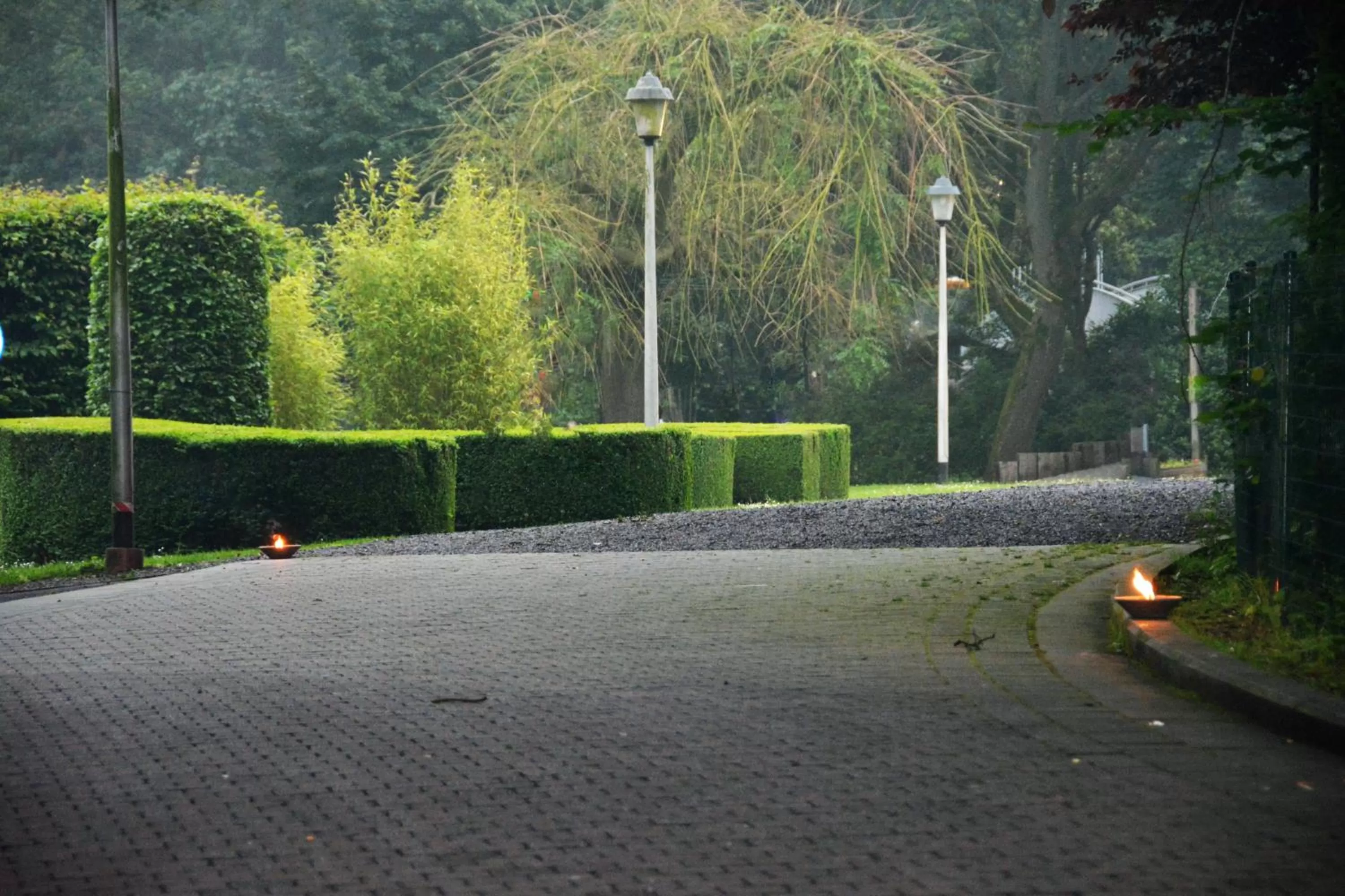 Garden view in Haras des Chartreux