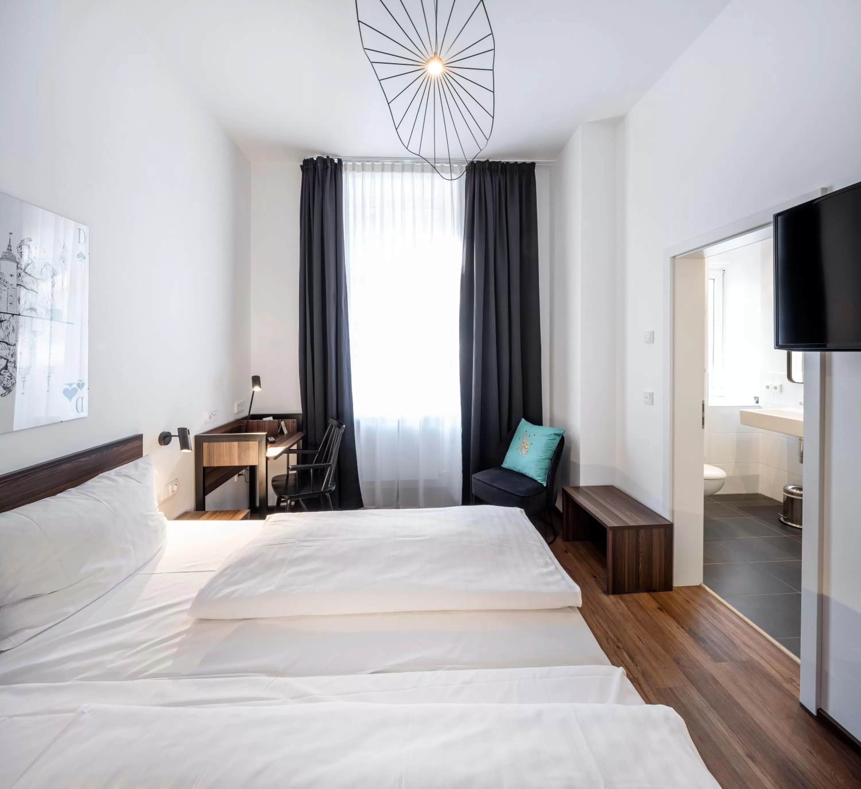 Bed in acor Boutique Hotel