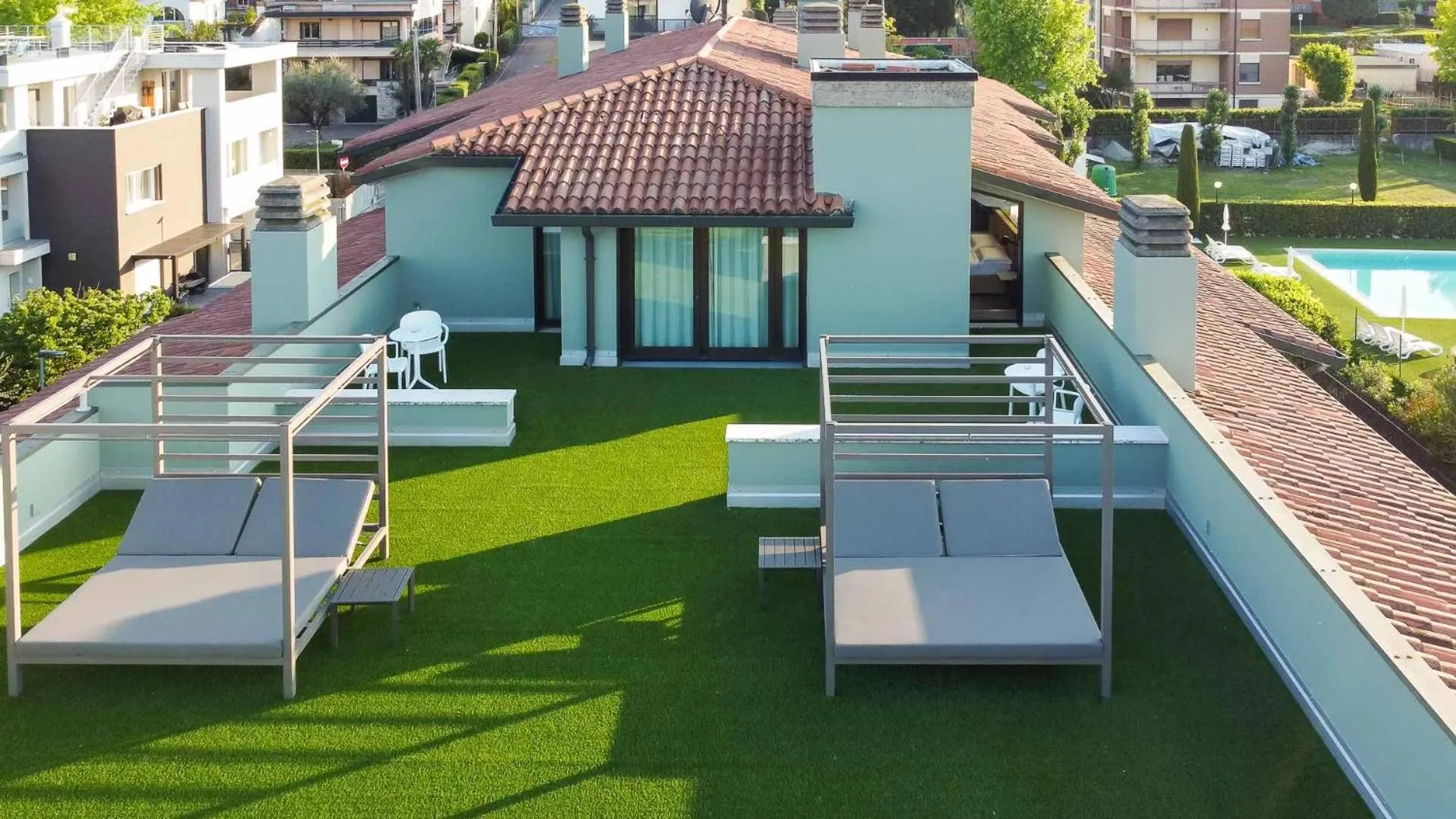 Property building in Hotel Puccini