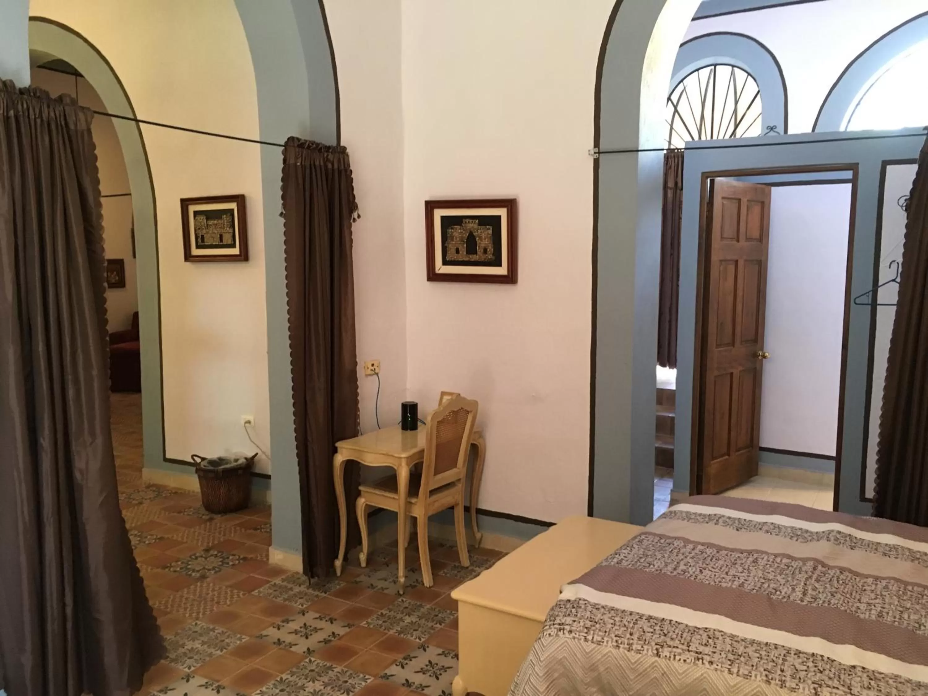 Bedroom, Bed in Hacienda San Pedro Nohpat