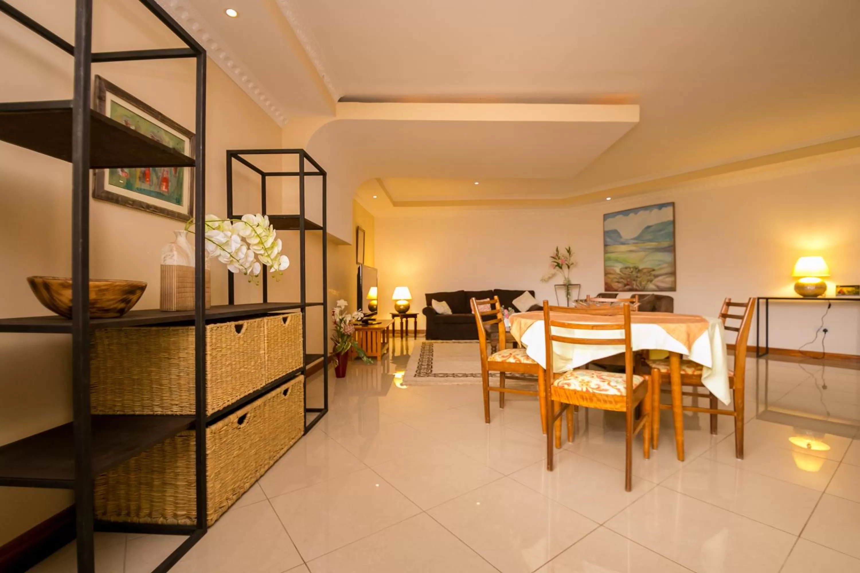 Seating area, Restaurant/Places to Eat in Hotel Rudi