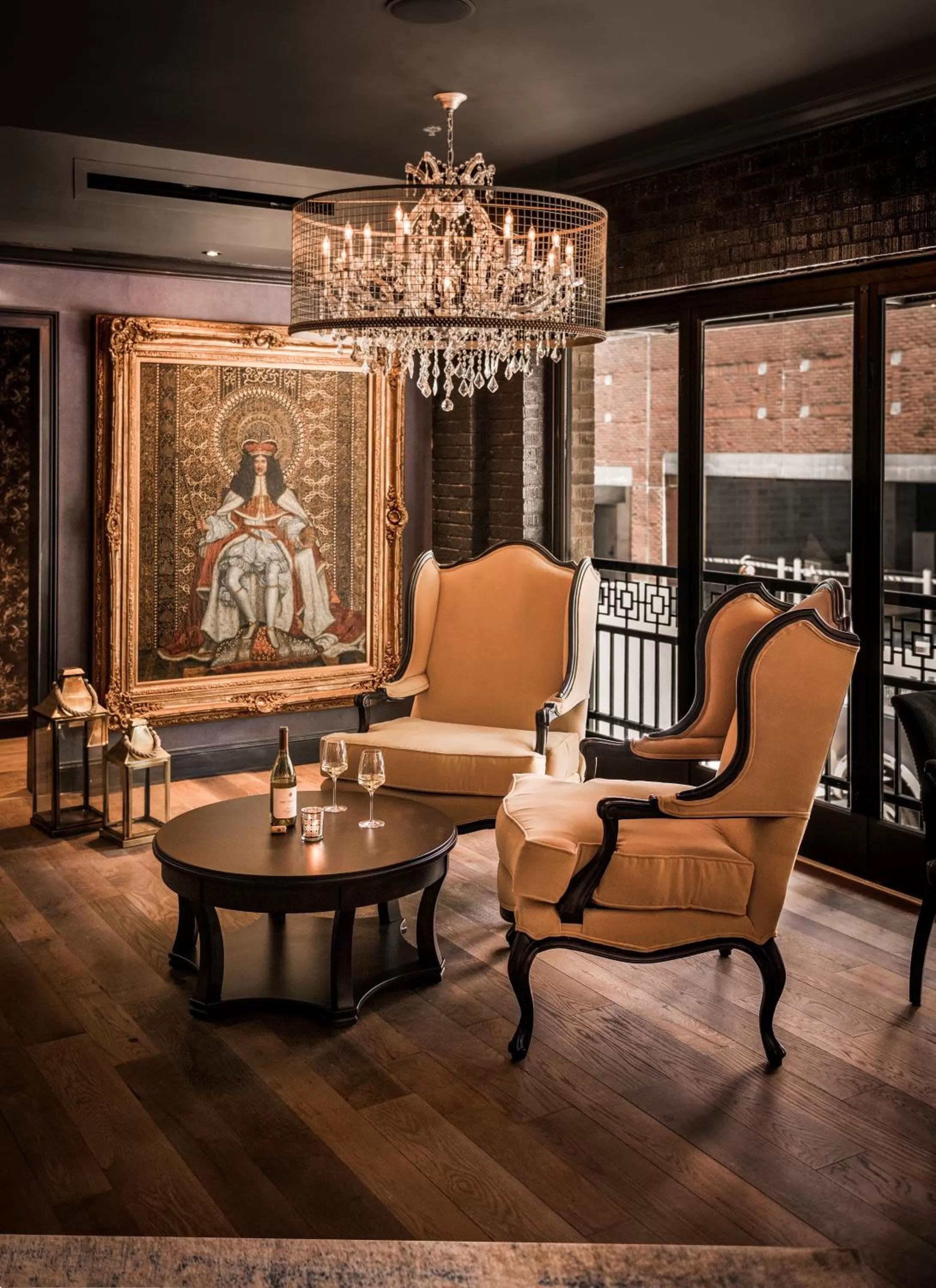 Seating area in The Ivey's Hotel