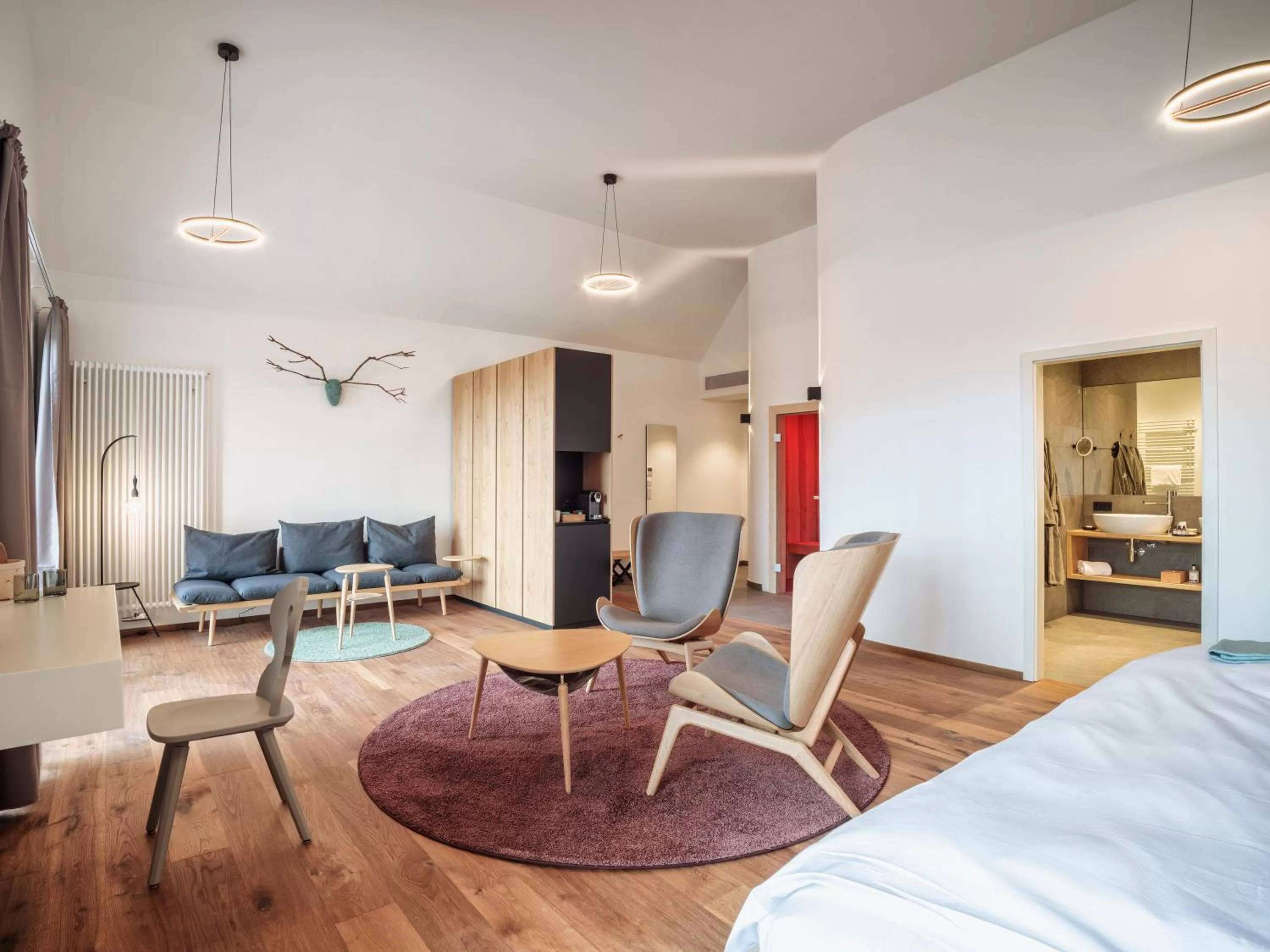 Seating Area in Romantik Hotel Hirschen