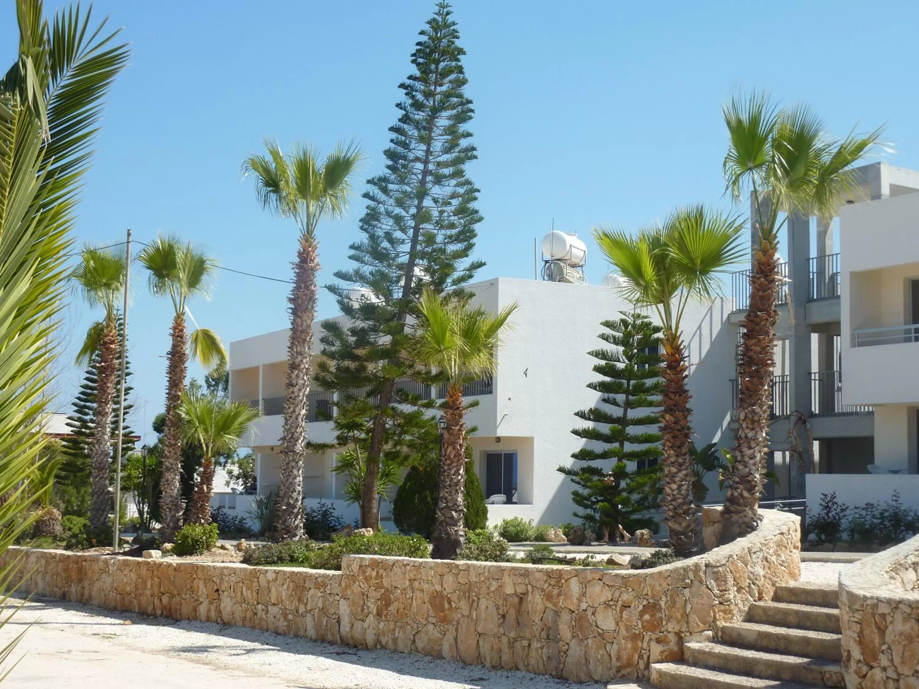 Property building in Aphrodite Beach Hotel