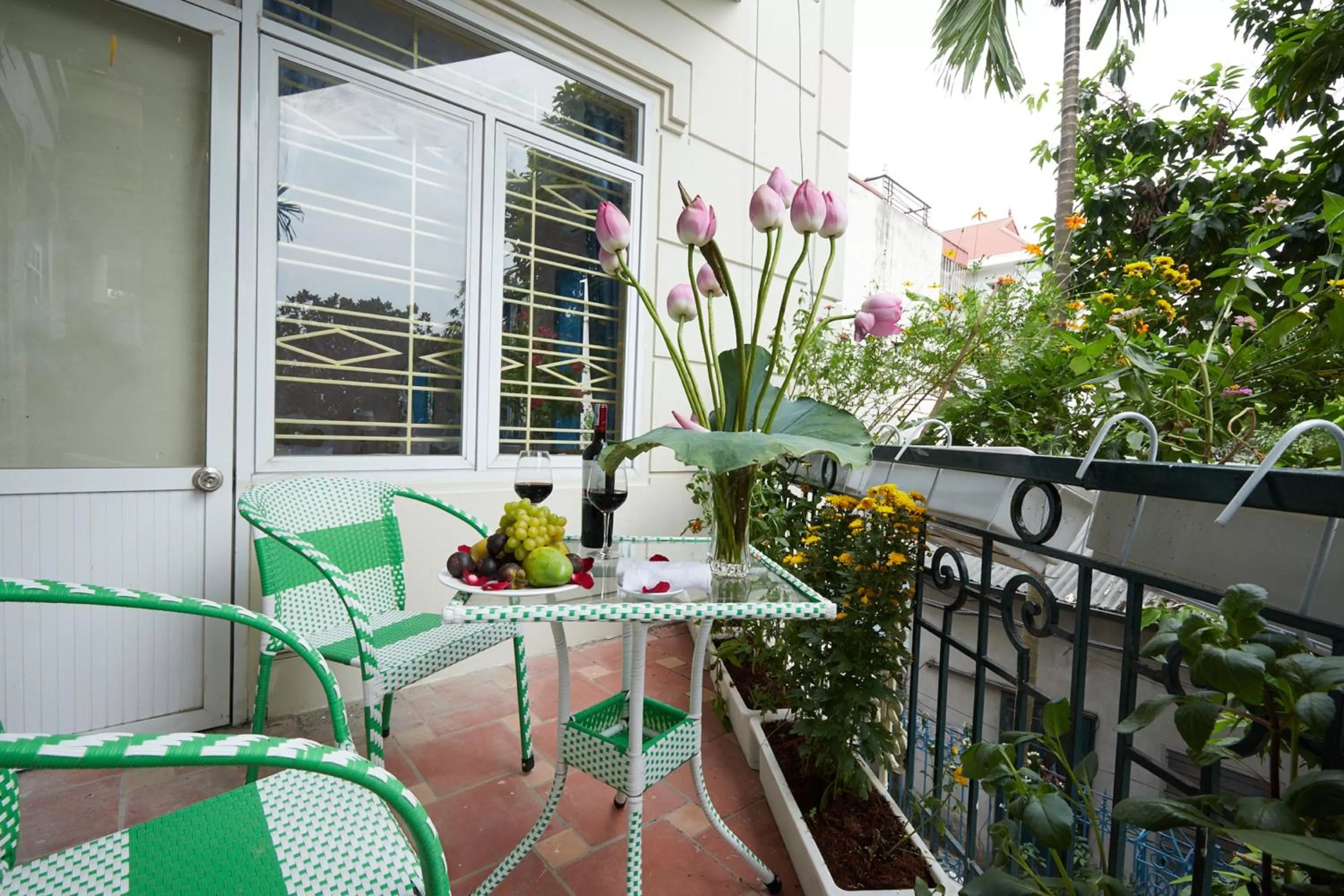 Balcony/Terrace in Lucky Budda Inn Villa