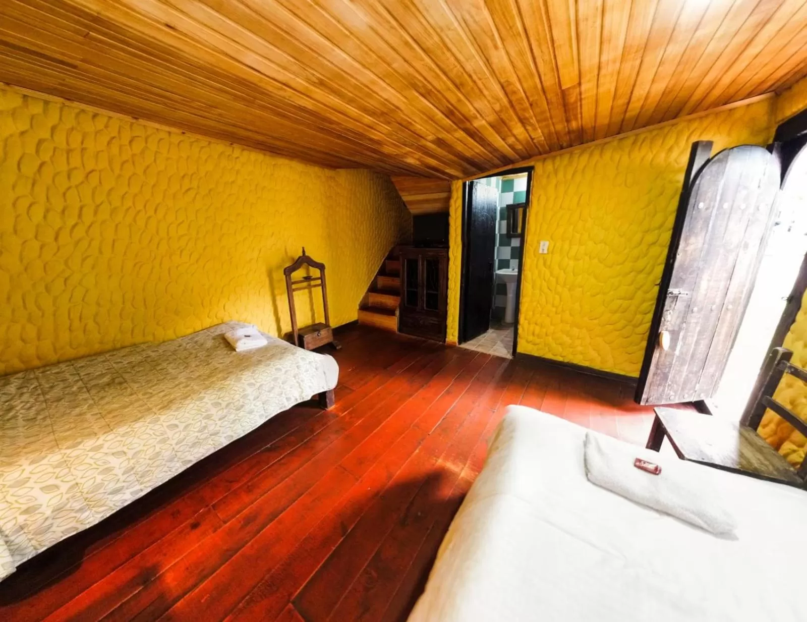 Bed in Hotel Museo la Posada del Molino