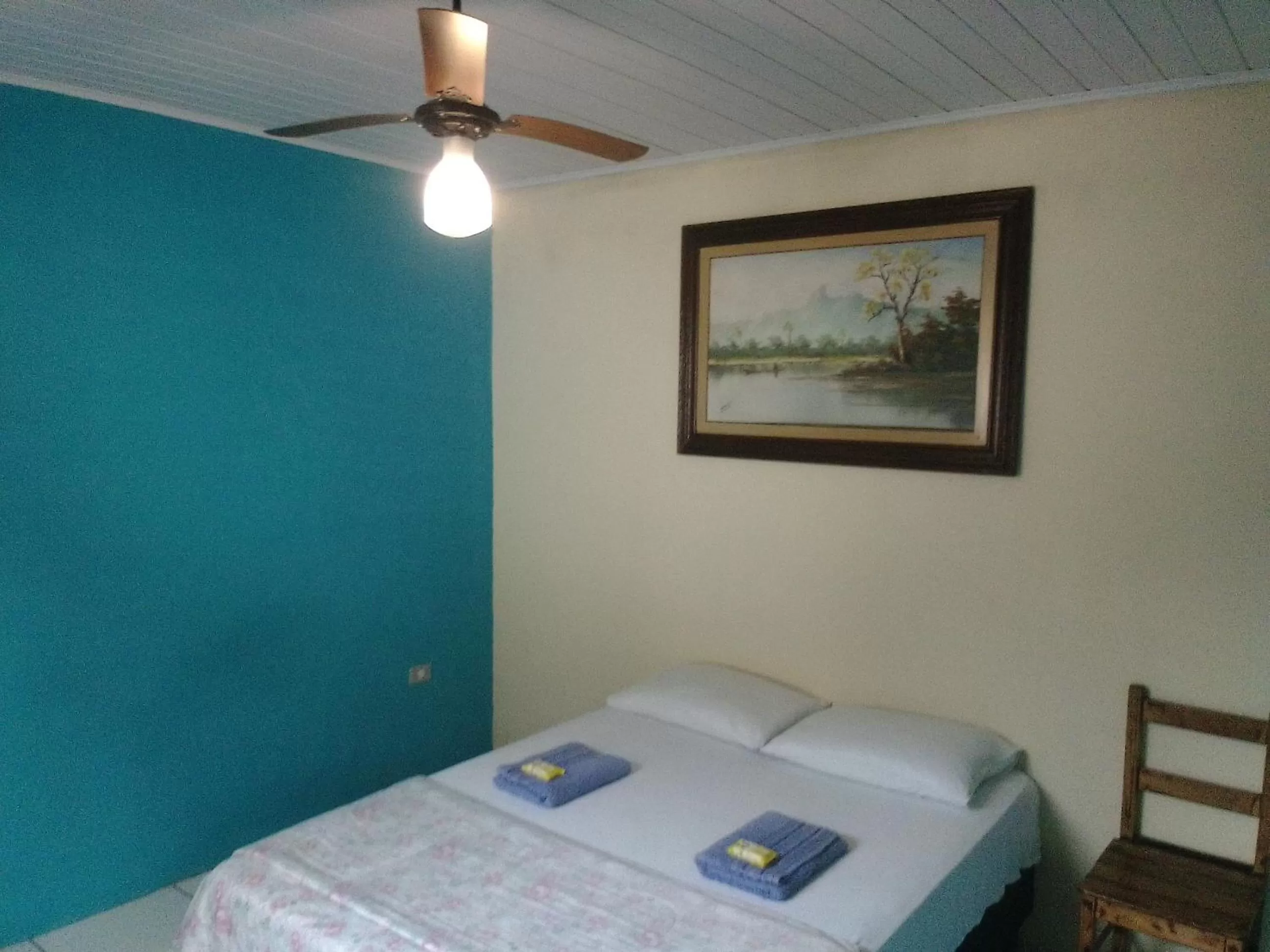 Bed in Hospedagem Pousada Fantasia Paraty