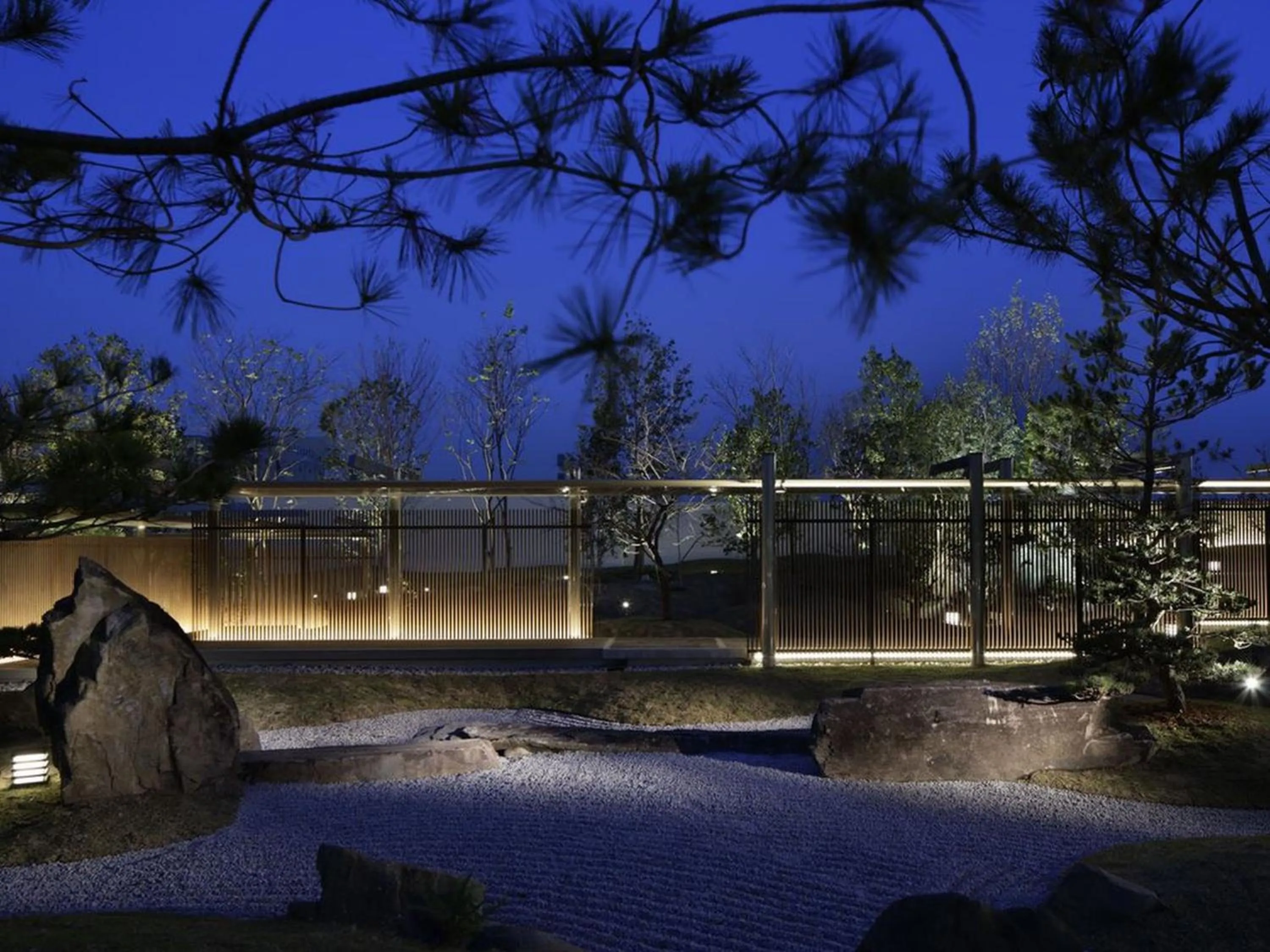 Garden in Kobe Minato Onsen Ren