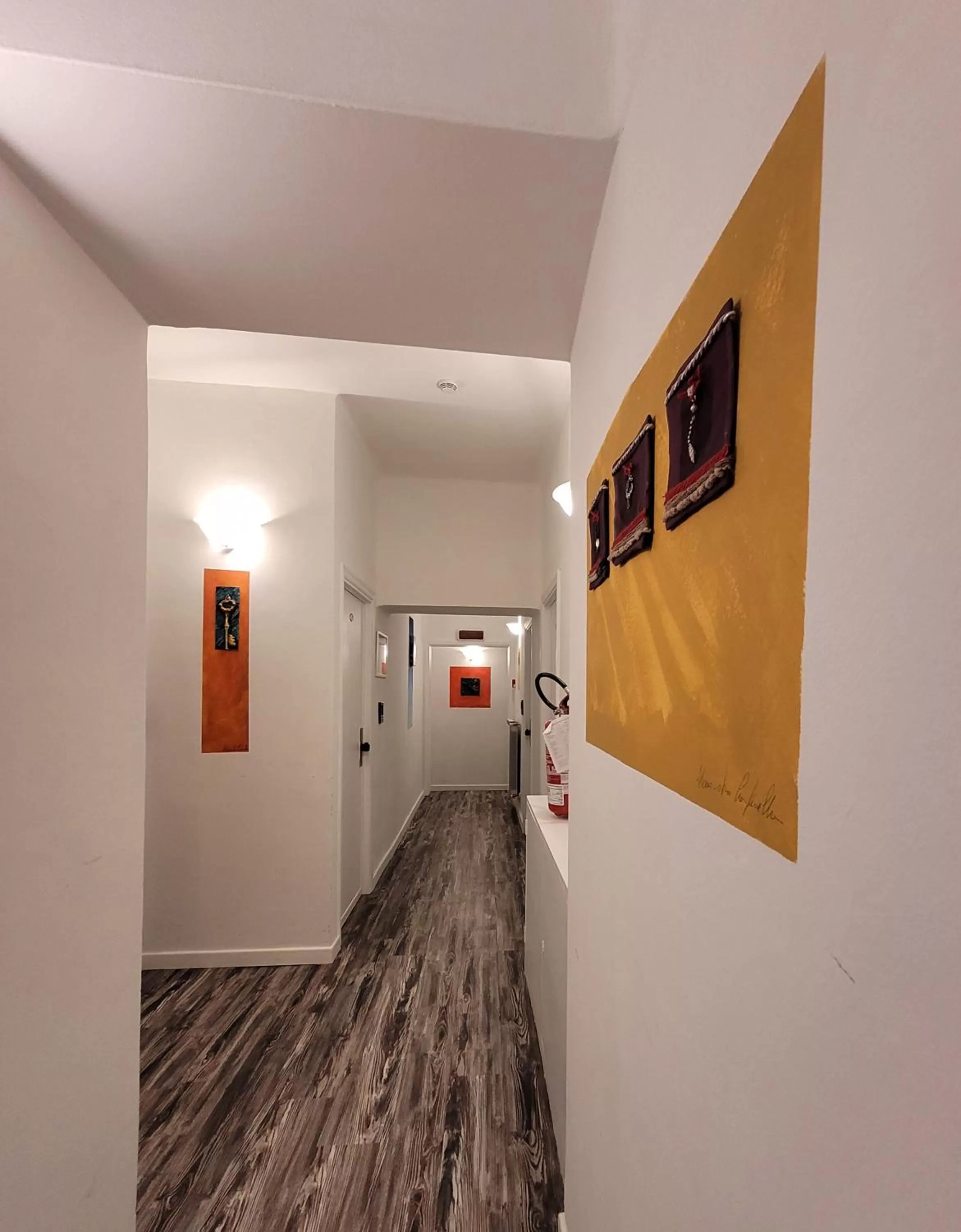 Decorative detail in Hotel San Francesco e il lupo