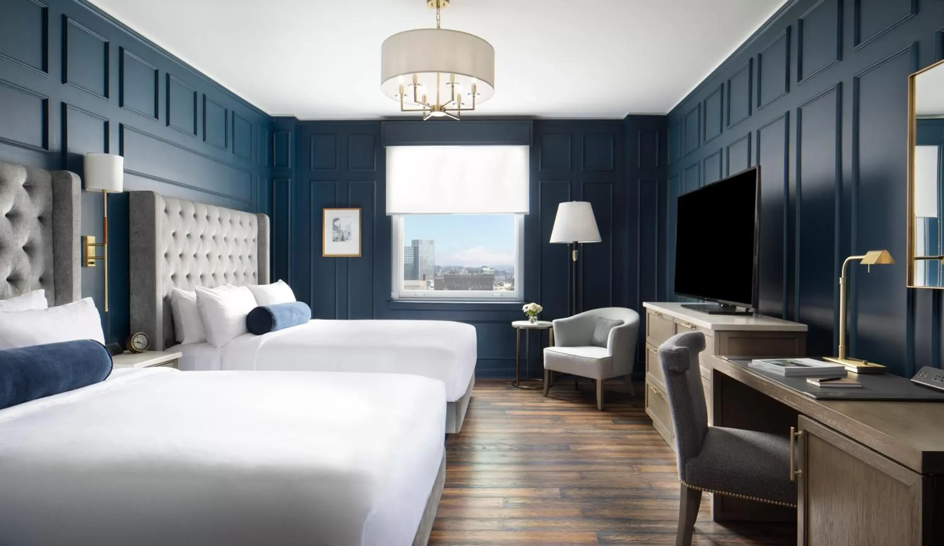 Deluxe Queen Room with Two Queen Beds in Beacon Grand, A Union Square Hotel Deluxe Queen Room with Two Queen Beds in Beacon Grand, A Union Square Hotel