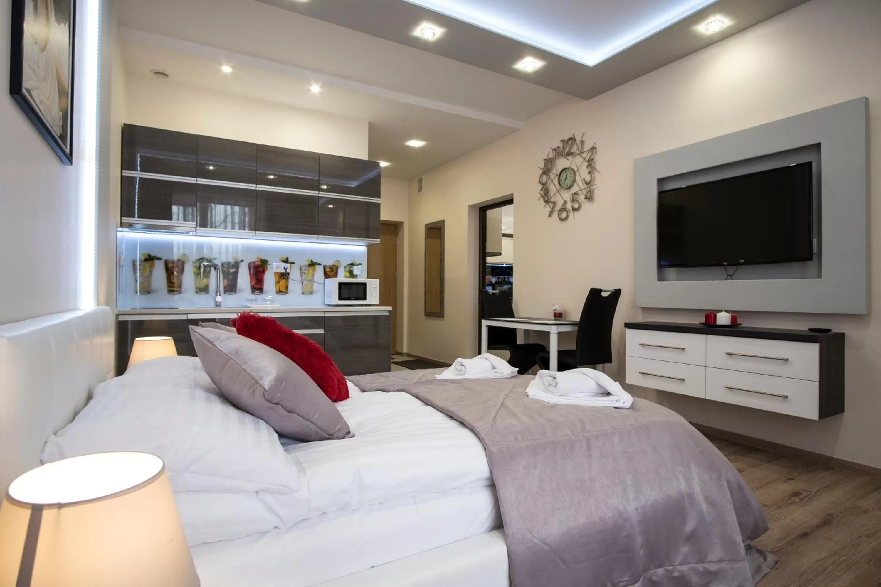 Bed in Aparthotel Giewont