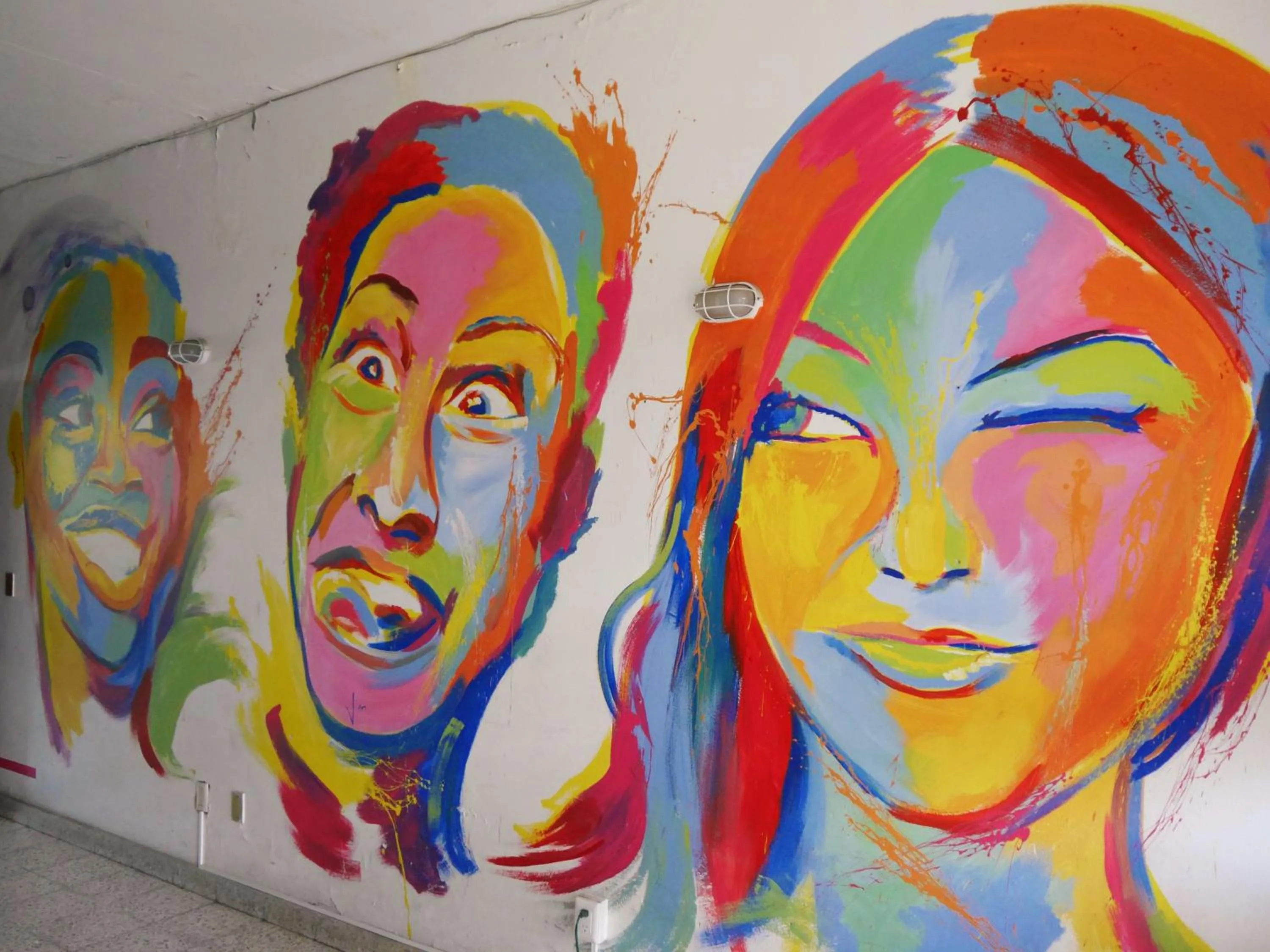 Decorative detail in Hostel Hospedarte Chapultepec