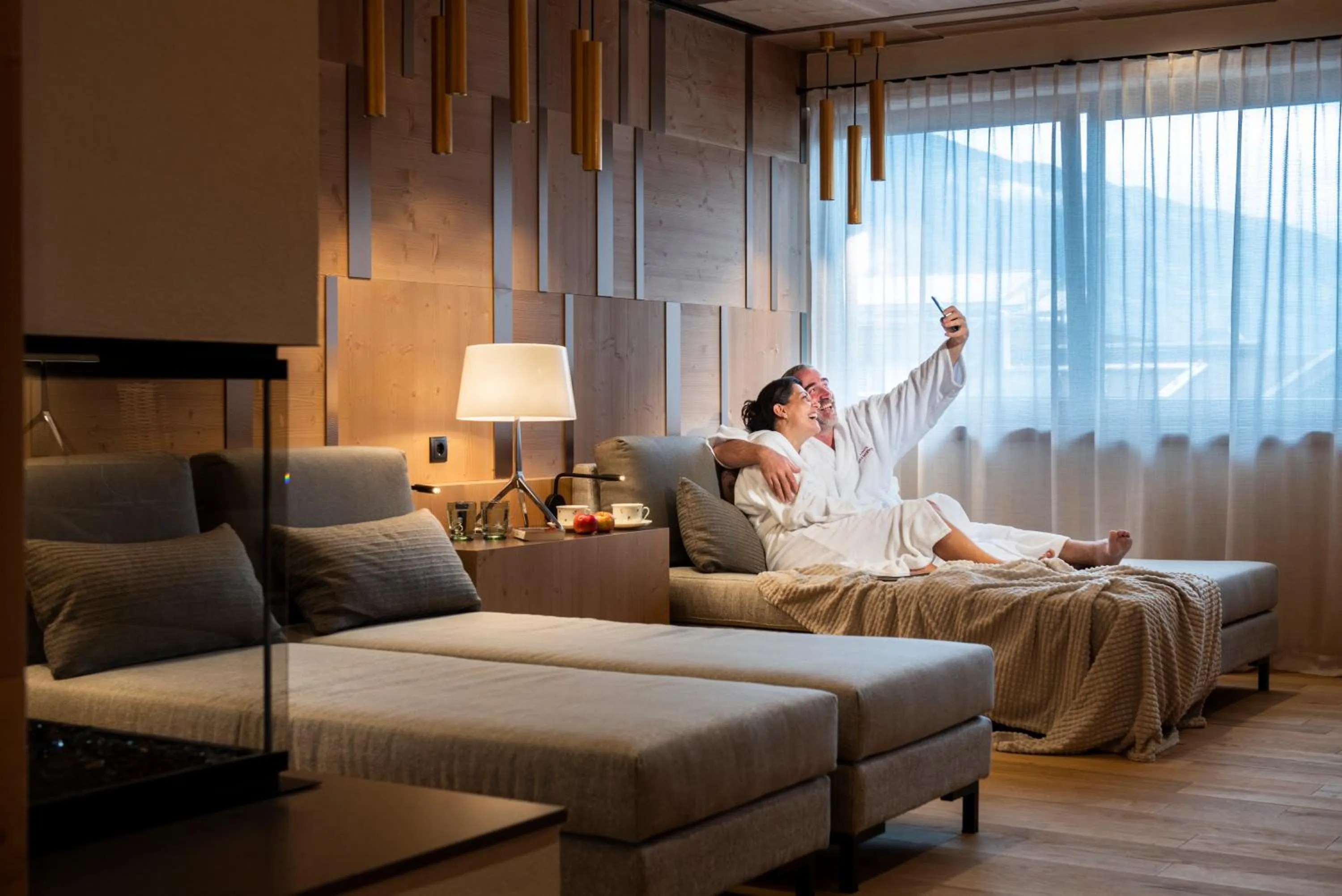 Sauna, Bed in Alpenhotel Kramerwirt