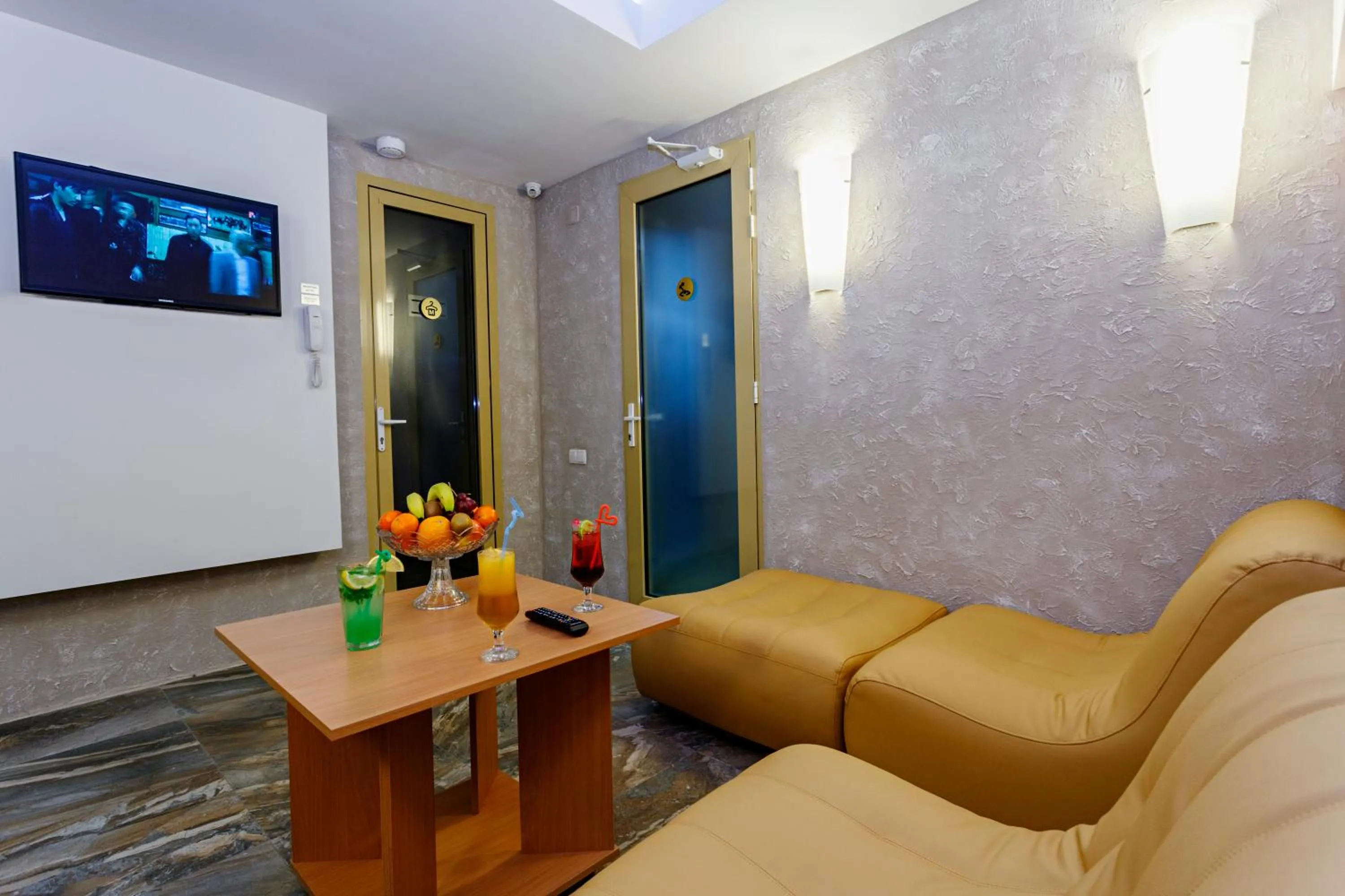 Sauna in Solutel Hotel