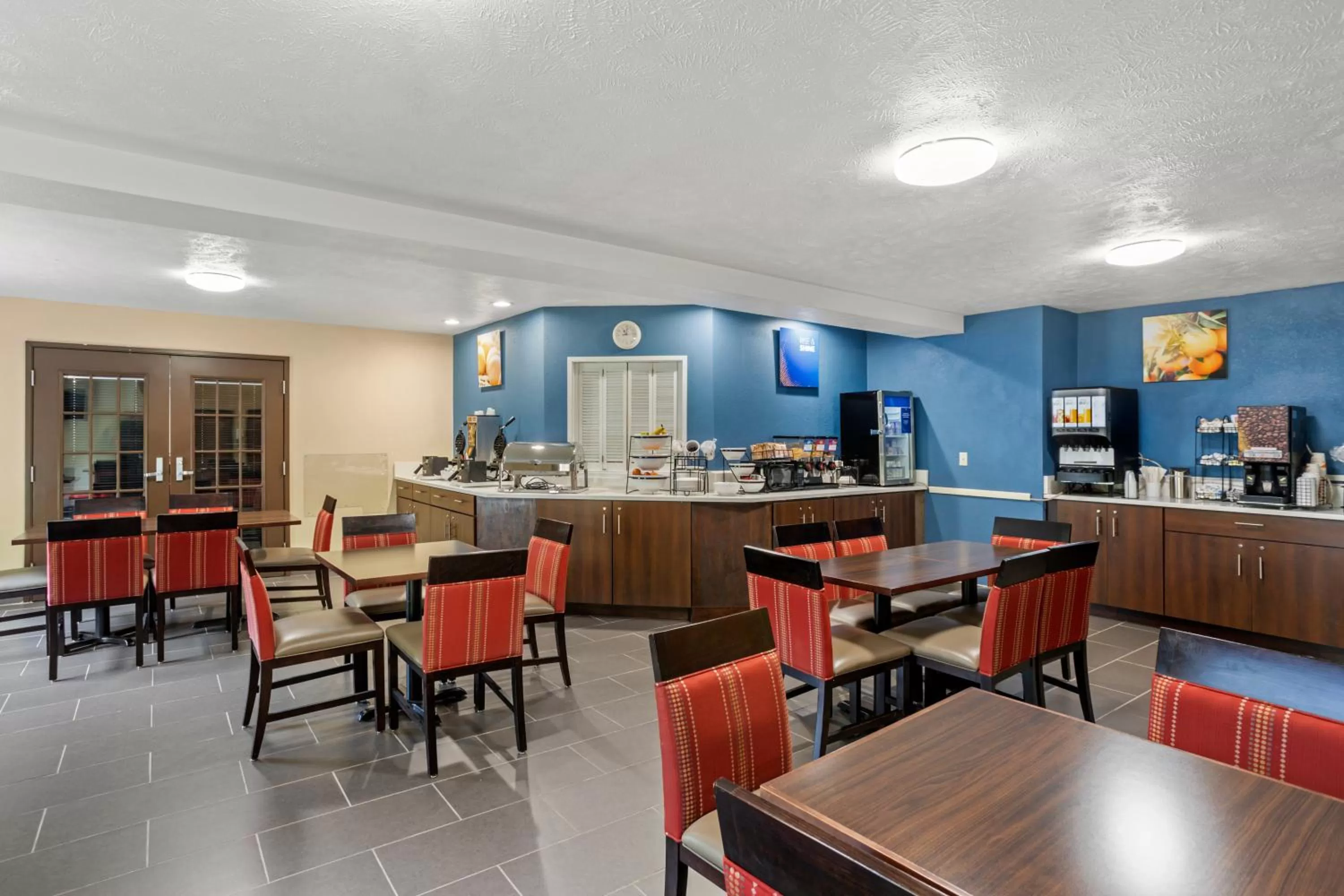 Breakfast in Comfort Inn Huntingdon