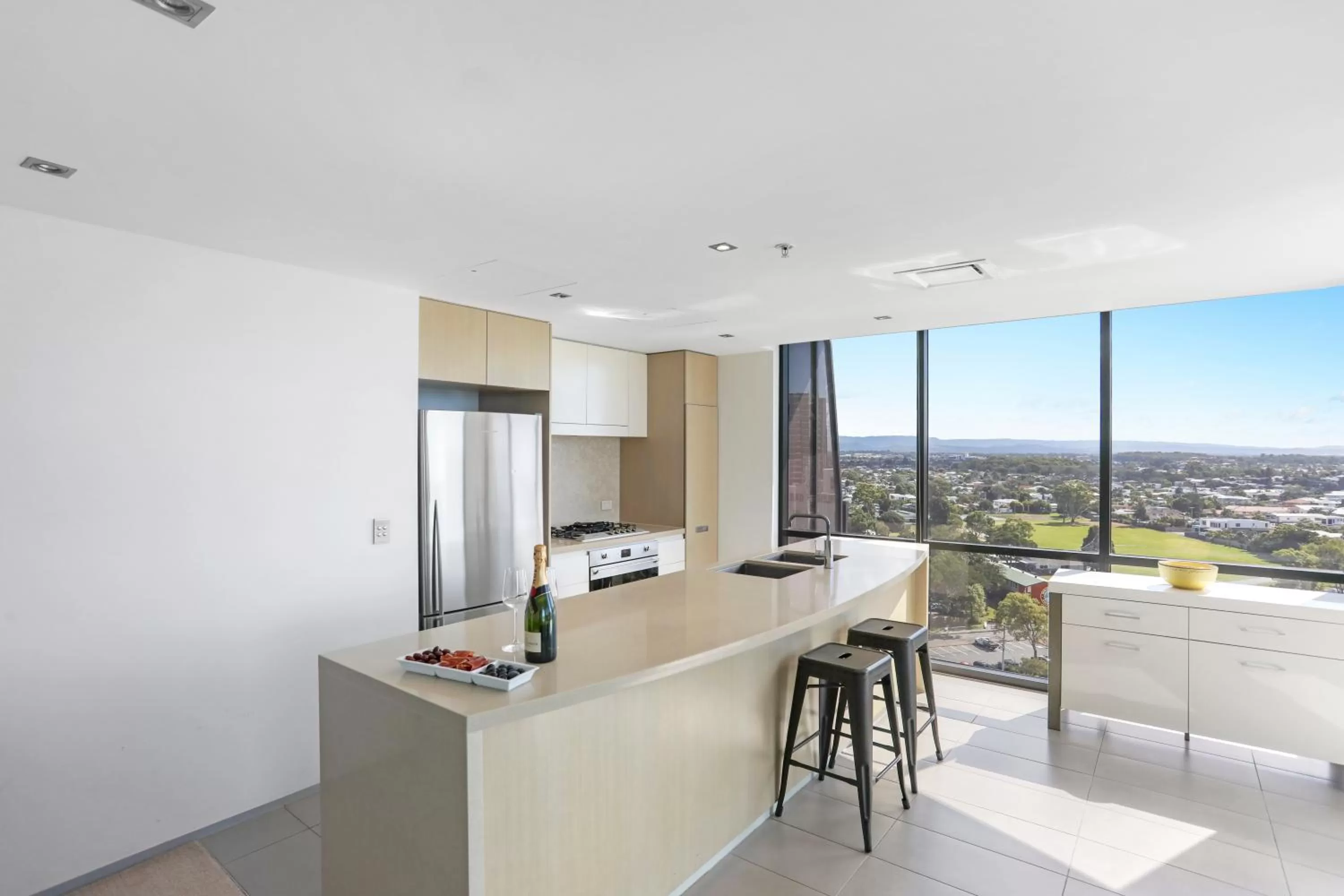 kitchen in Ambience on Burleigh Beach