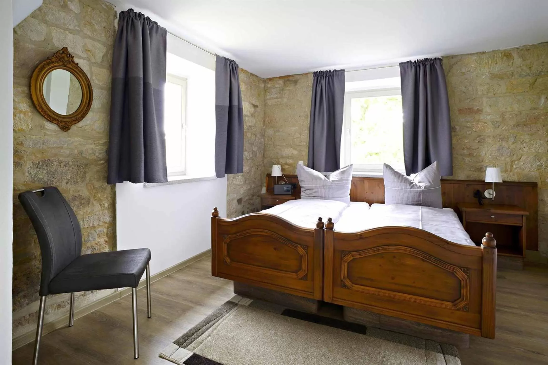 Bed in Hotel und Restaurant Rittergut Kreipitzsch