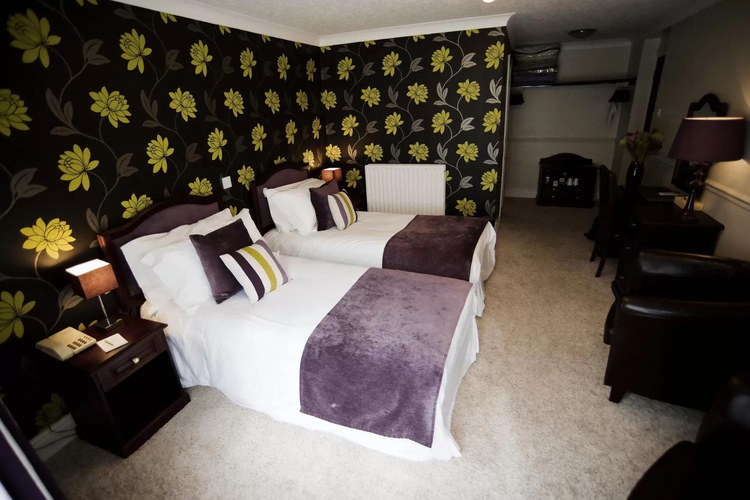 Bed in Brackenborough Hotel, BW Signature Collection