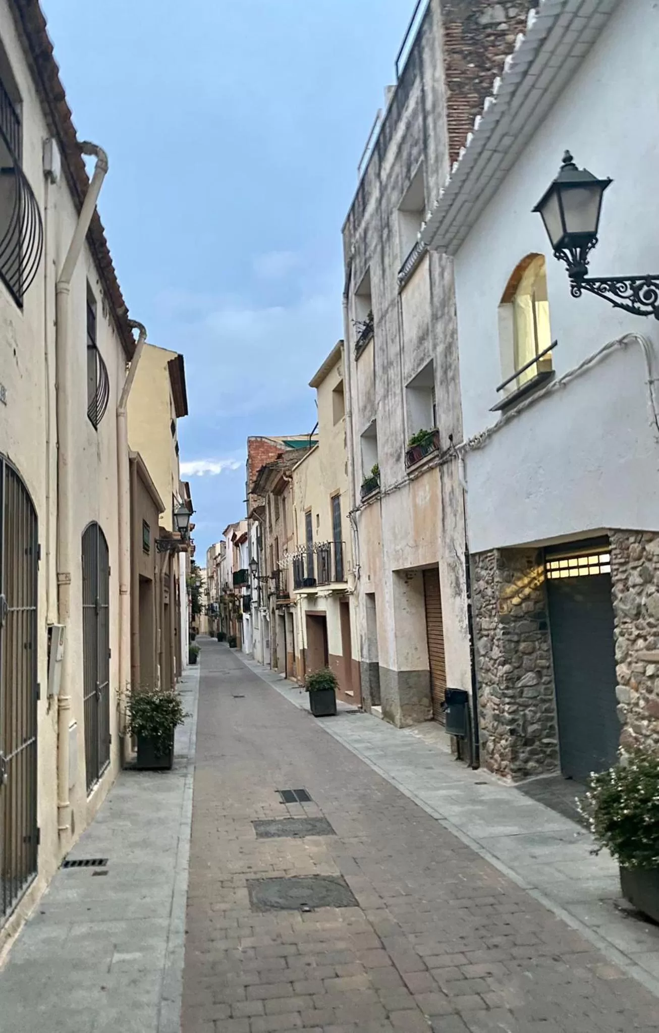 Quiet street view, Neighborhood in Barri Antic Cambrils