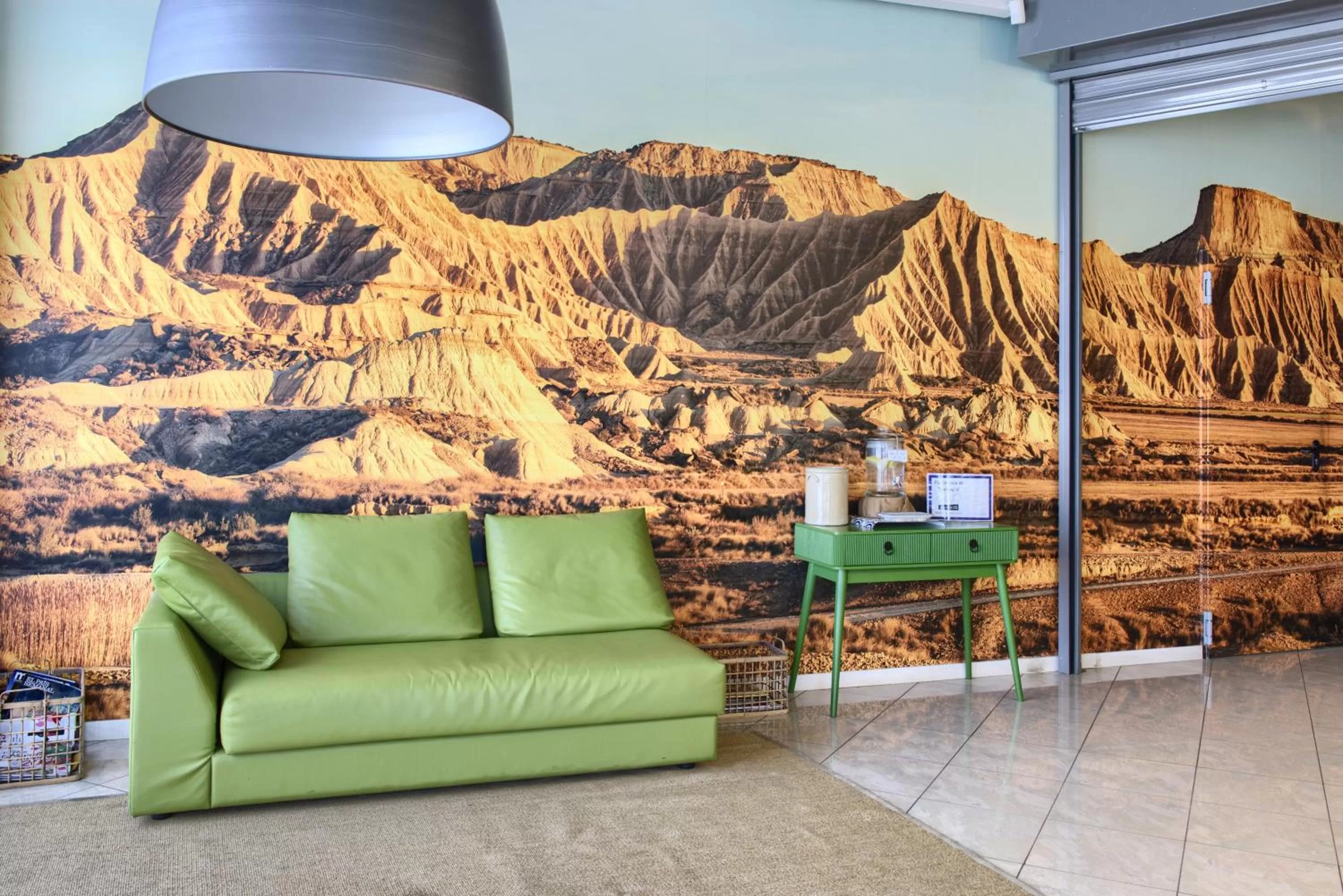 Living room in Hotel Luze El Villa