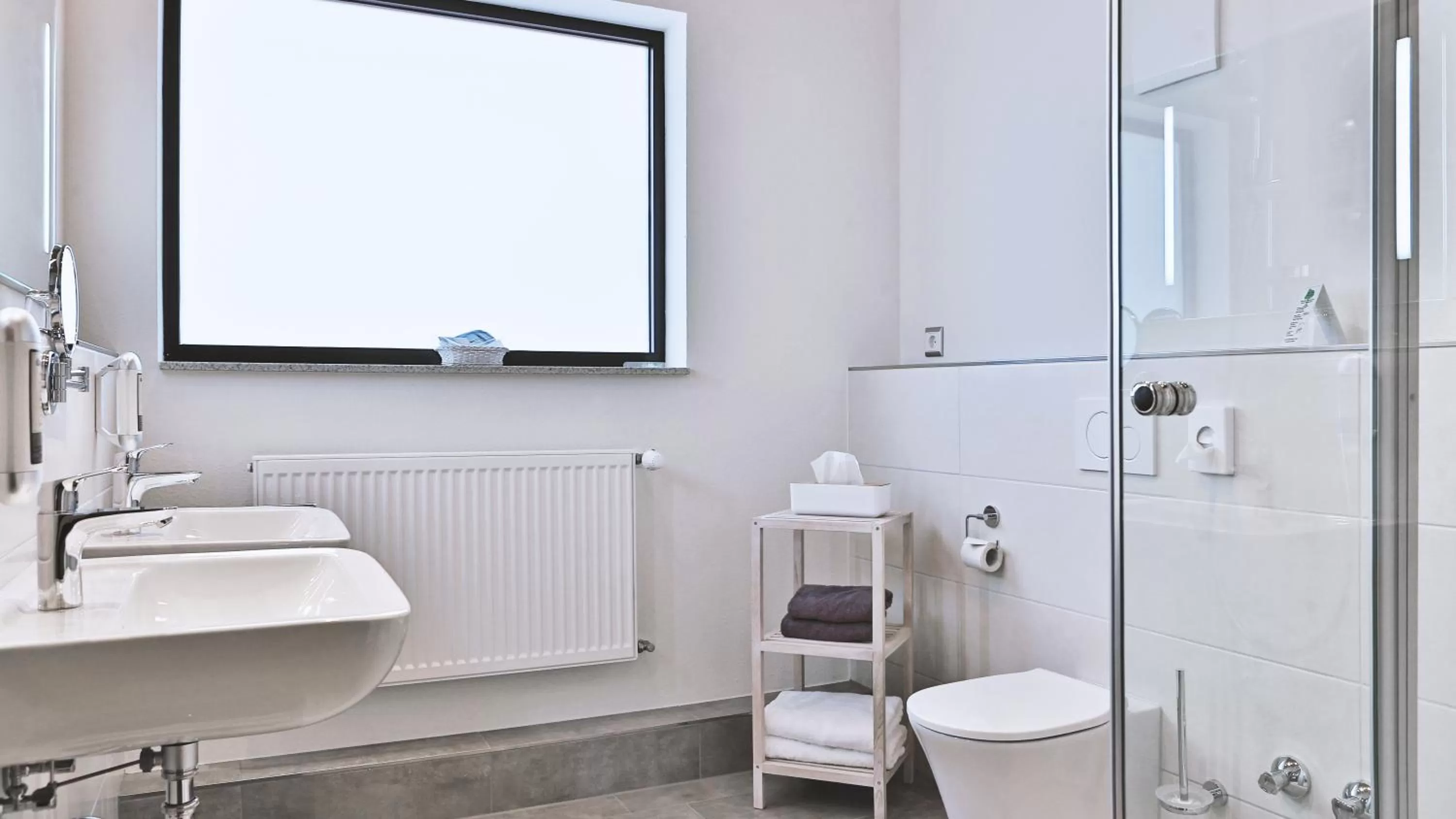 Bathroom in Hotel Restaurant Schiff