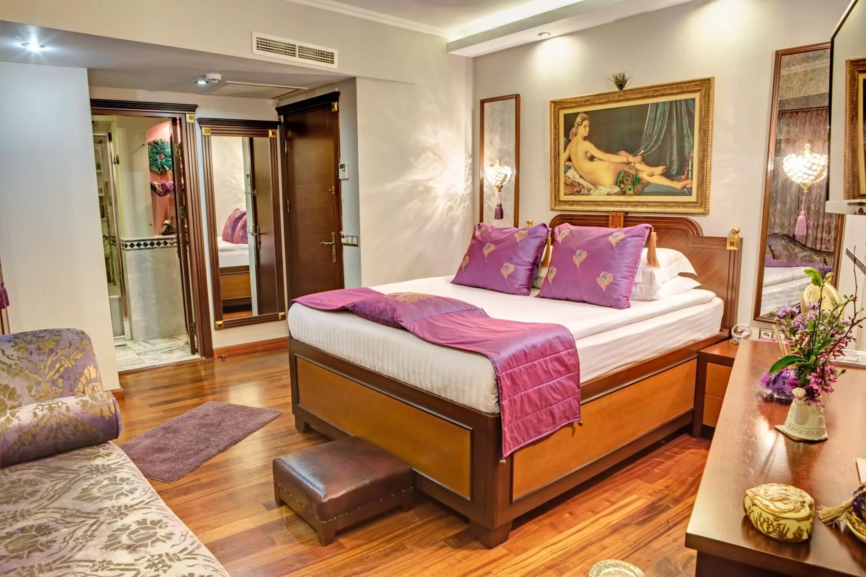 Bed in Bulbul Yuvası Boutique Hotel