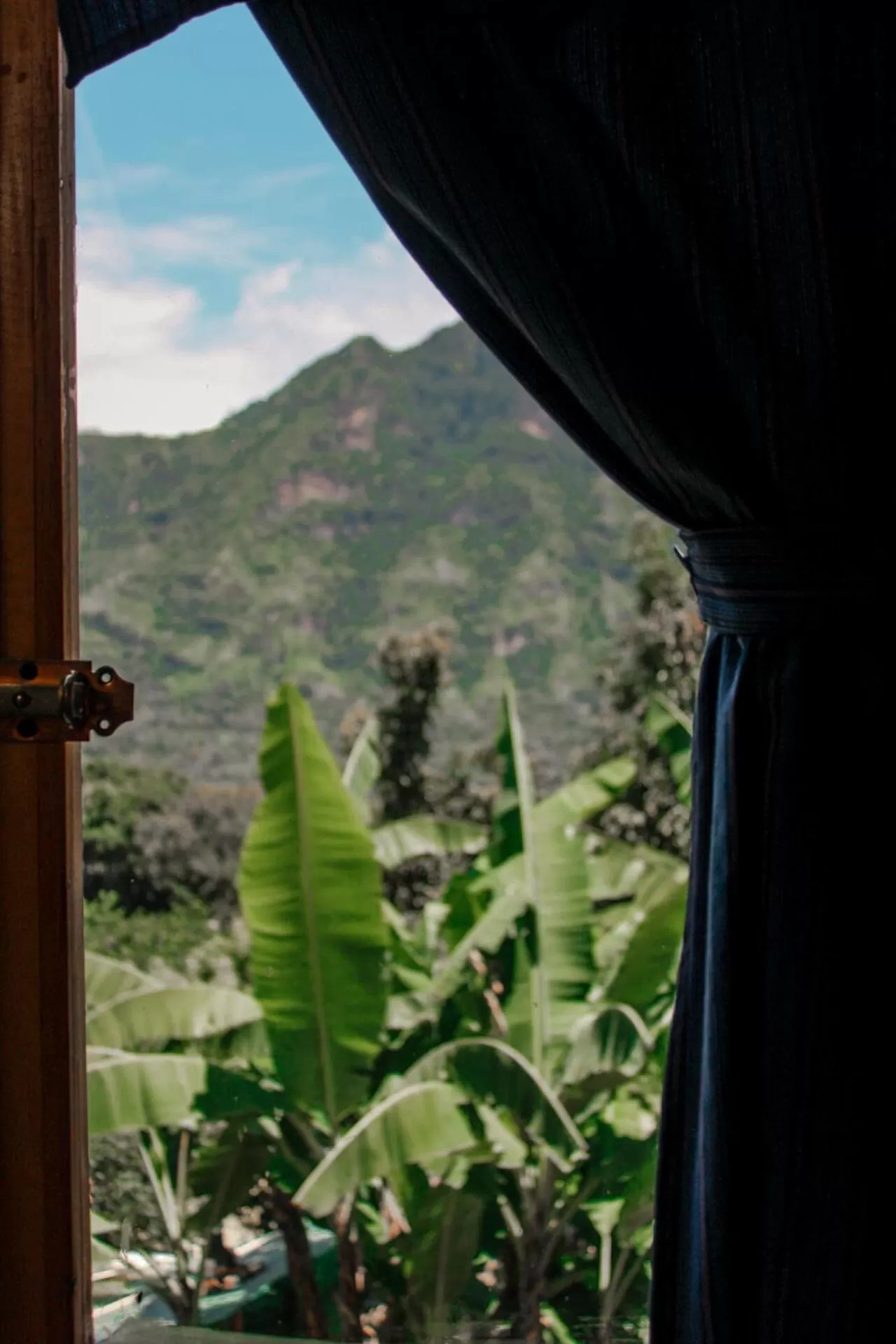 Natural landscape, View in Eco-Hotel Mayachik